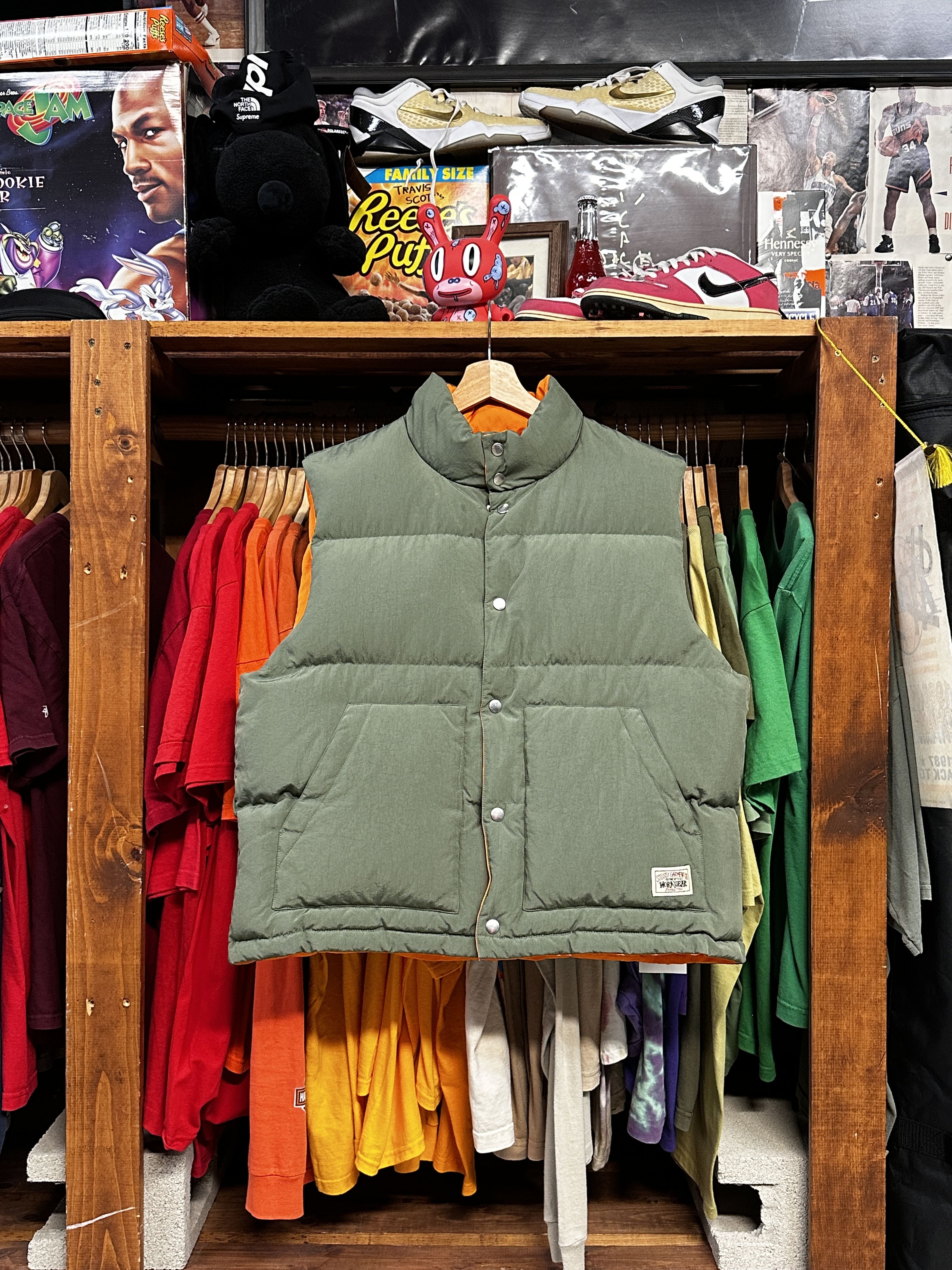 STUSSY DOWN WORKGEAR VEST