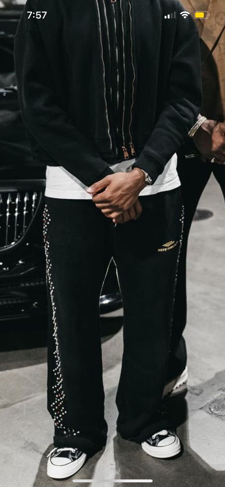 HMDD (Sold )HMDD Crystal Sweats Size US 34 / EU 50 - 11 Thumbnail