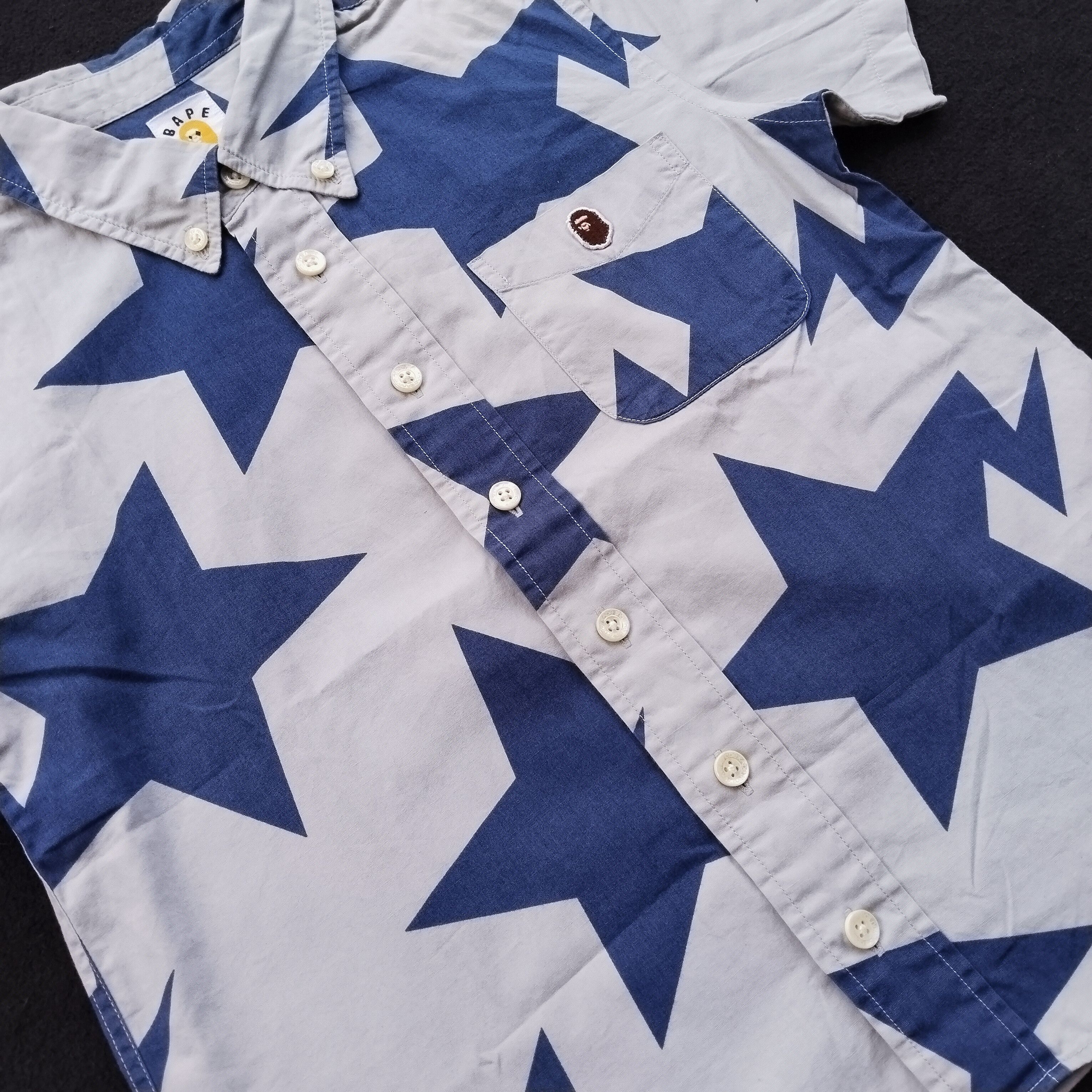 Bape 2007 Bape Sta Kids Button Down Size ONE SIZE - 3 Thumbnail