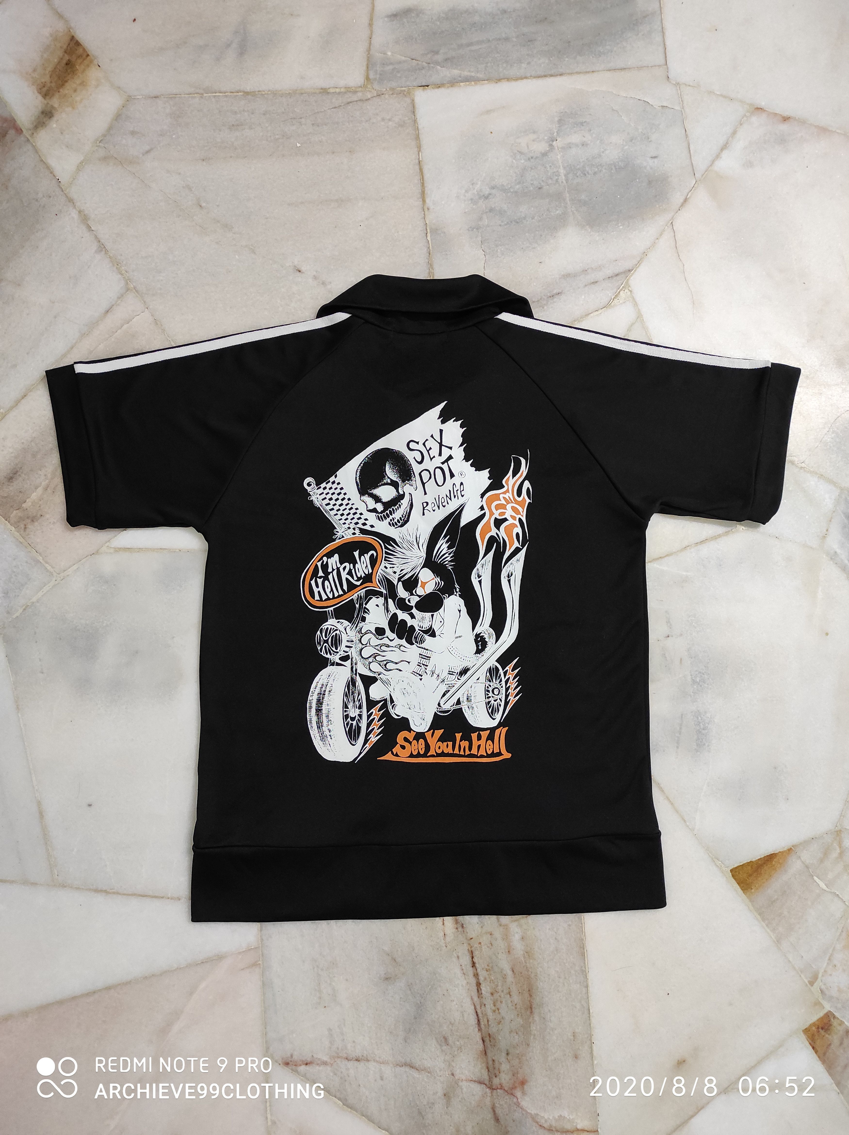 Japanese Brand FW2000 SEX POT REVENGE short sleeve zipper jacket Size US S / EU 44-46 / 1 - 8 Thumbnail