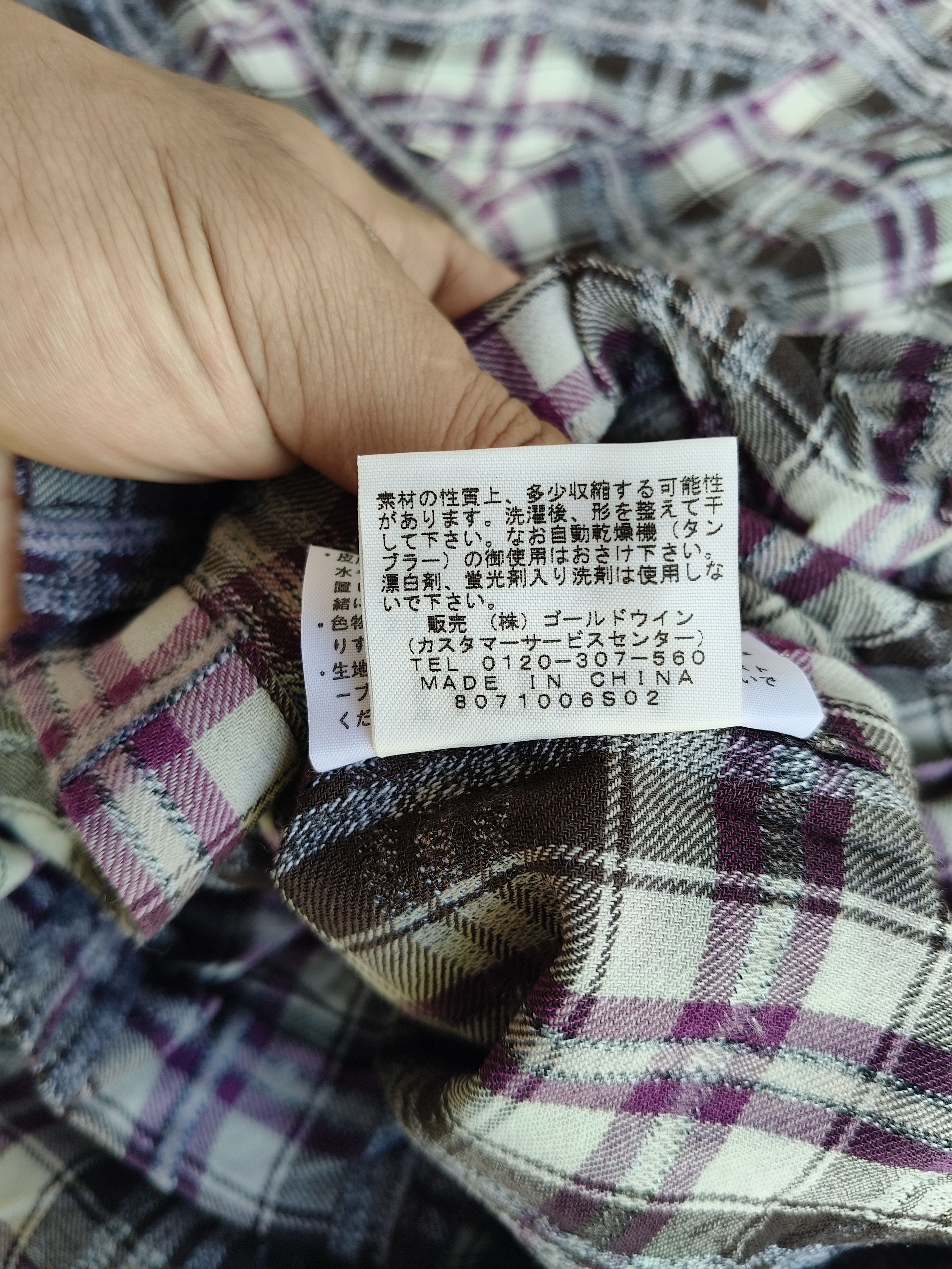 Japanese Brand LATĒRRA Flannel wool Button up Size S / US 4 / IT 40 - 10 Thumbnail