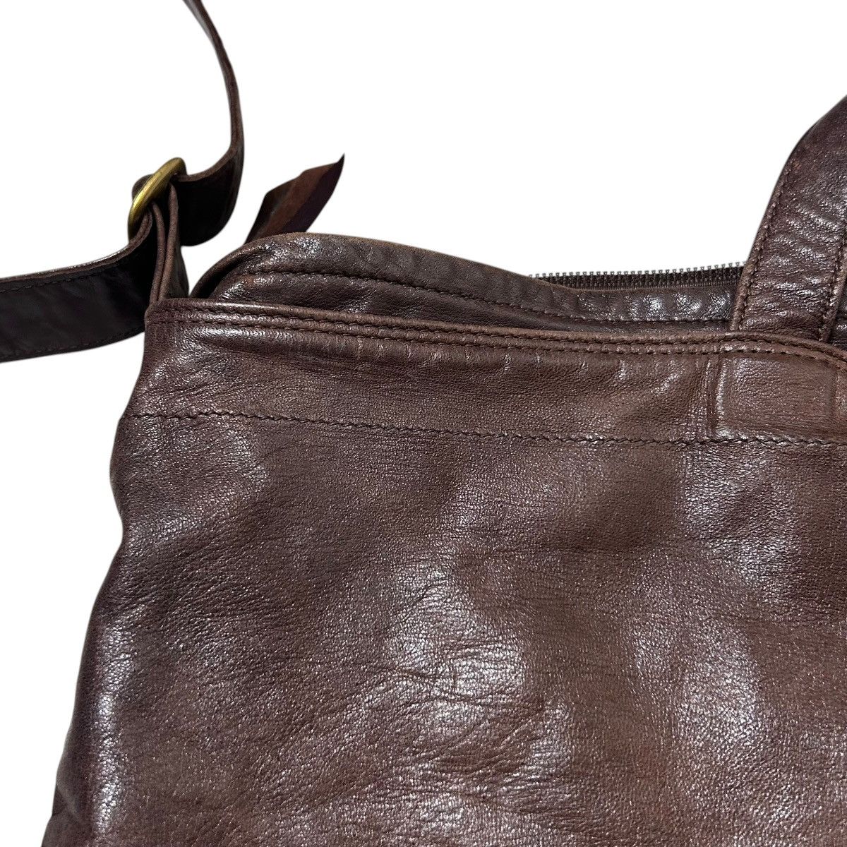 Porter 753 Porter Yoshida leather shoulder bag unisex brown Size ONE SIZE - 19 Thumbnail