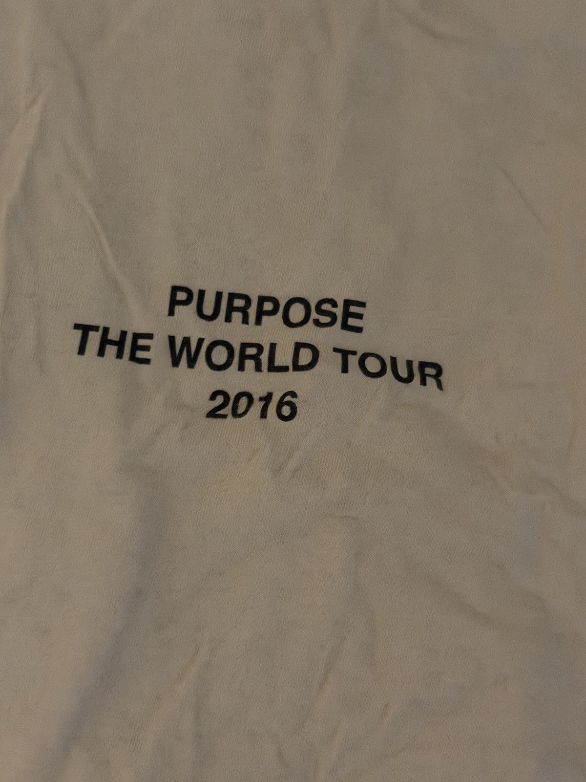 Justin Bieber Justin Bieber Purpose Tee size small Size US S / EU 44-46 / 1 - 2 Thumbnail