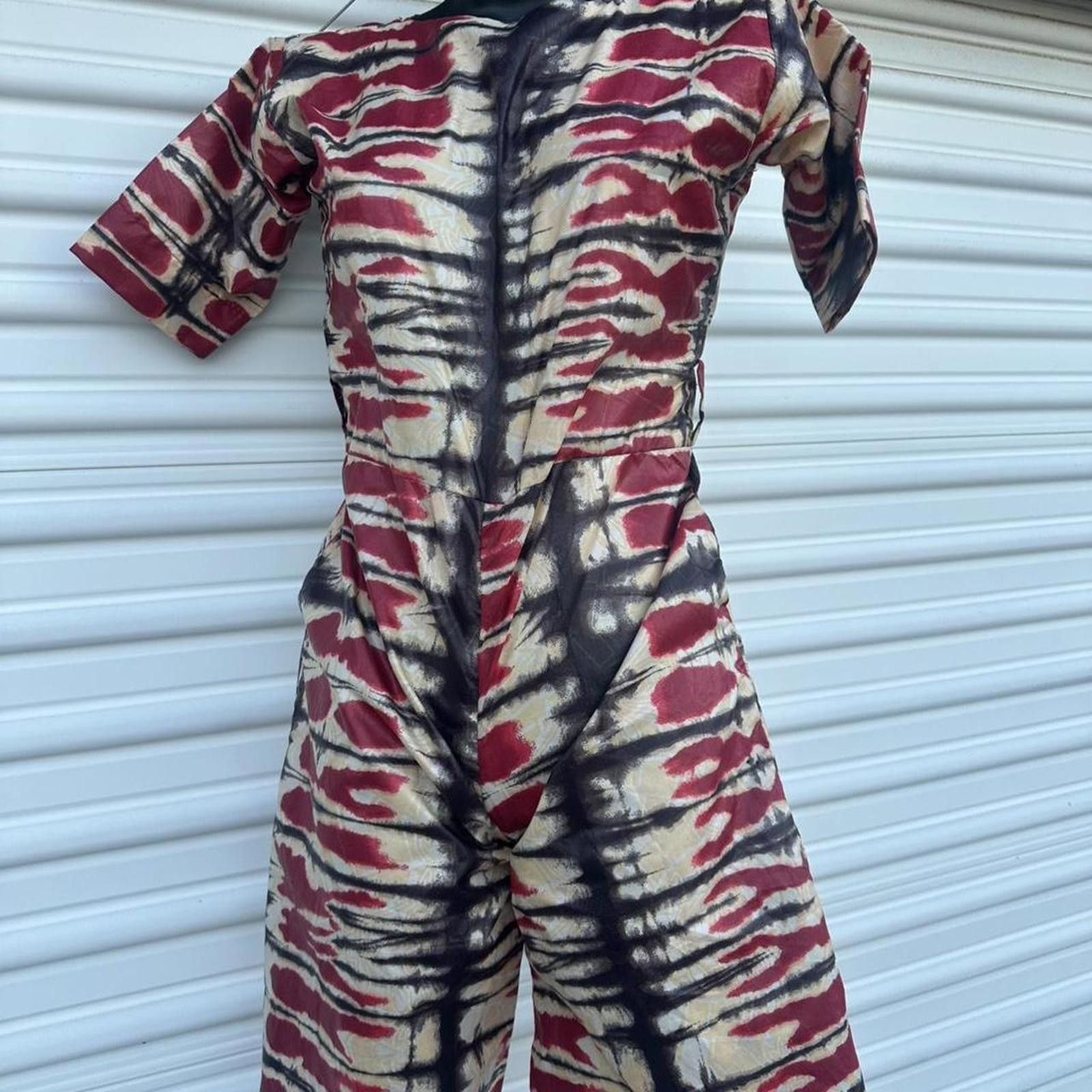 Other tiger print romper handmade #tigerprint #jumpsuit #wildstyle Size 25" / US 0 / IT 36 - 1 Thumbnail