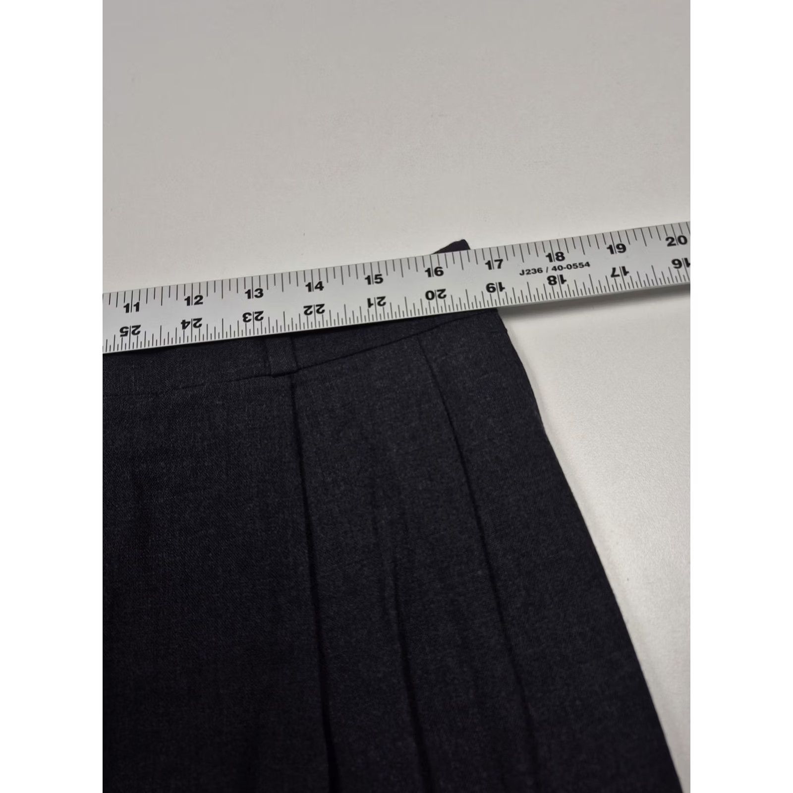 Vintage VINTAGE Racquet Club Dress Pants Mens 34x36 Gray Wool Pleated Straight Flannel Size US 34 / EU 50 - 6 Thumbnail