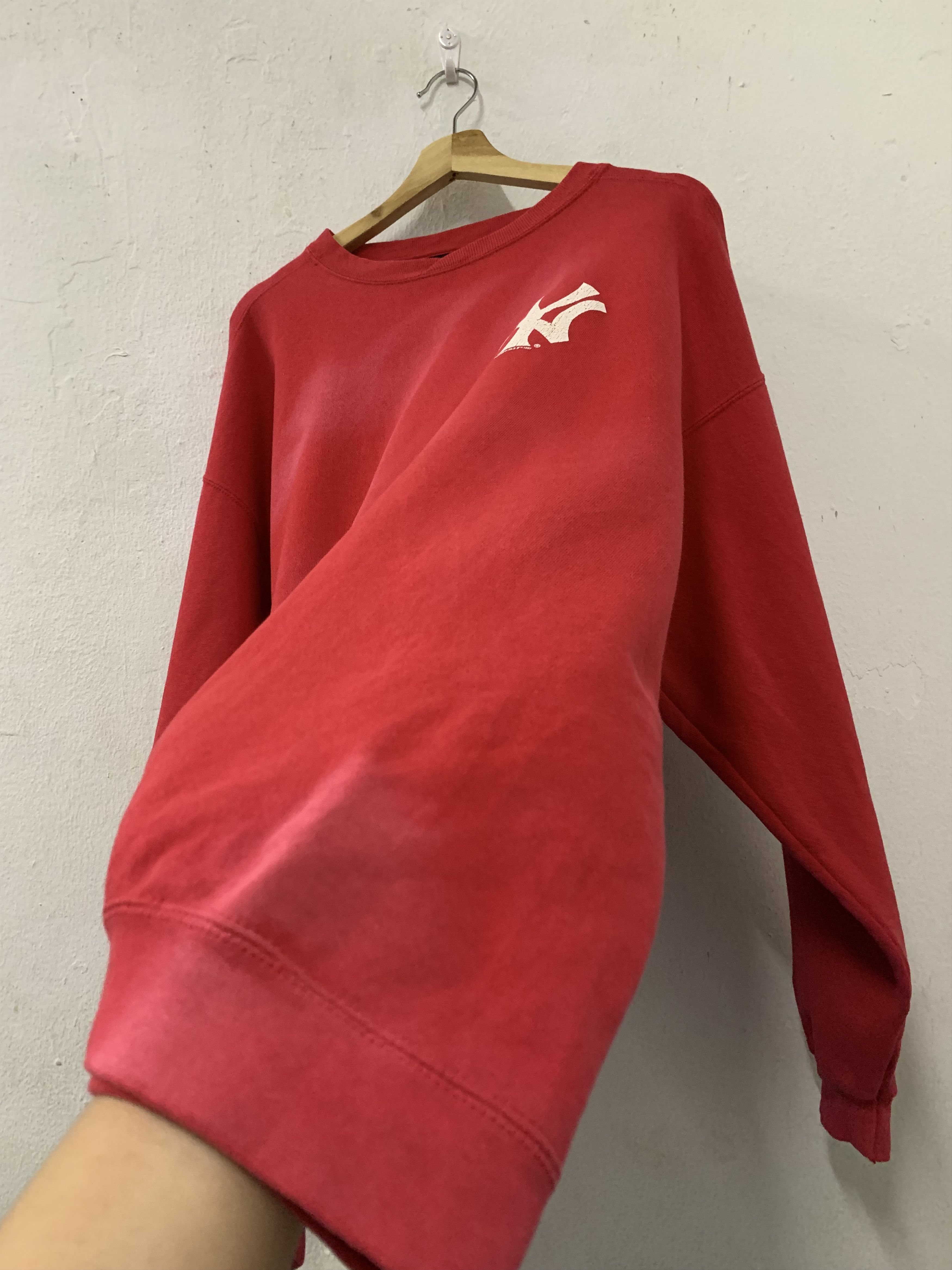 Vintage Vintage 97 Starter NY Faded Sweatshirt Size US L / EU 52-54 / 3 - 8 Thumbnail