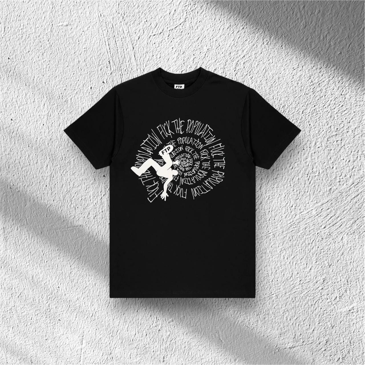Fuck The Population Ftp Into Darkness Tee Size US L / EU 52-54 / 3 - 1 Thumbnail