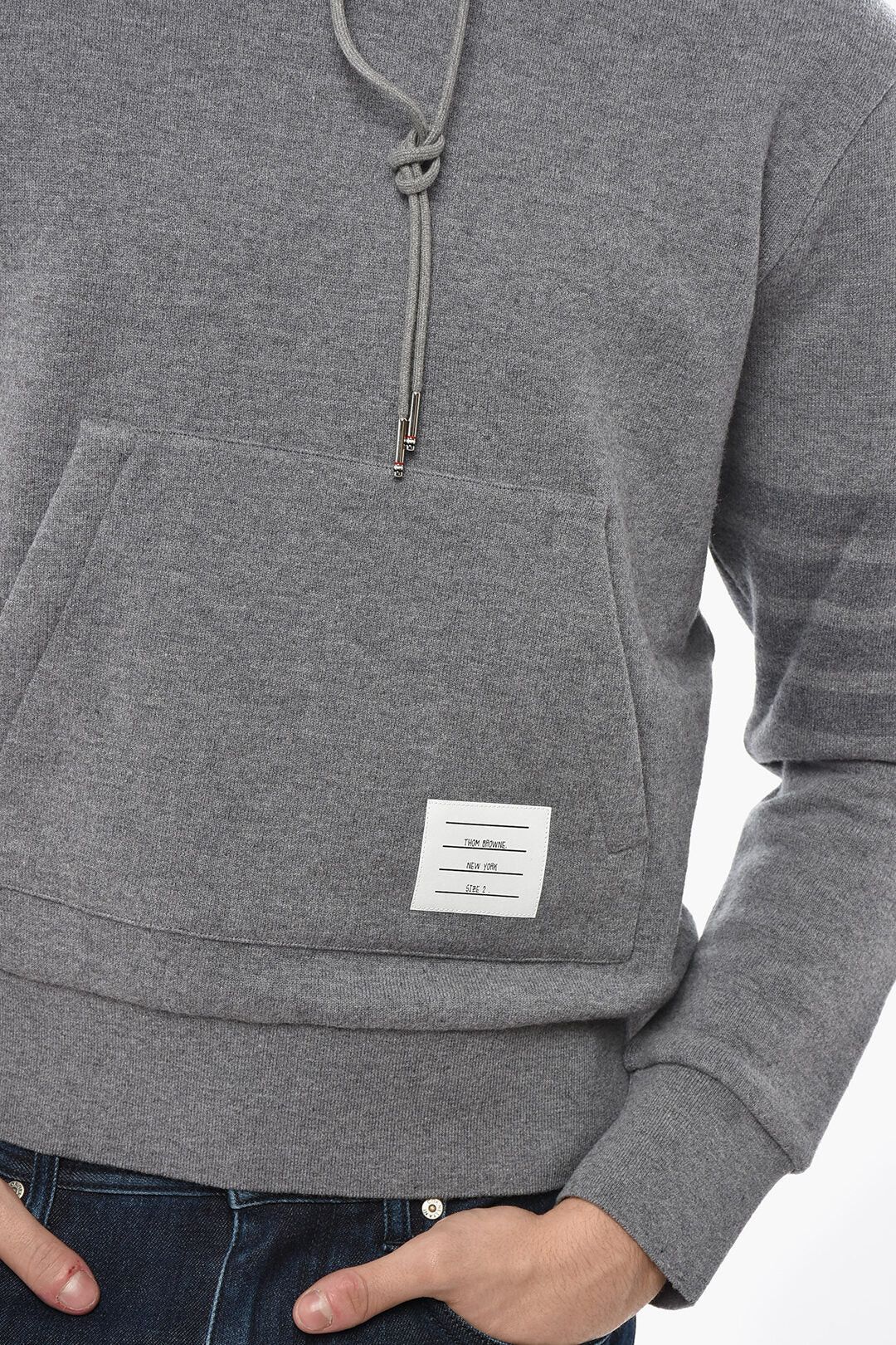 Thom Browne og1mm0426 Virgin Wool Sweater in Grey Size US M / EU 48-50 / 2 - 3 Thumbnail