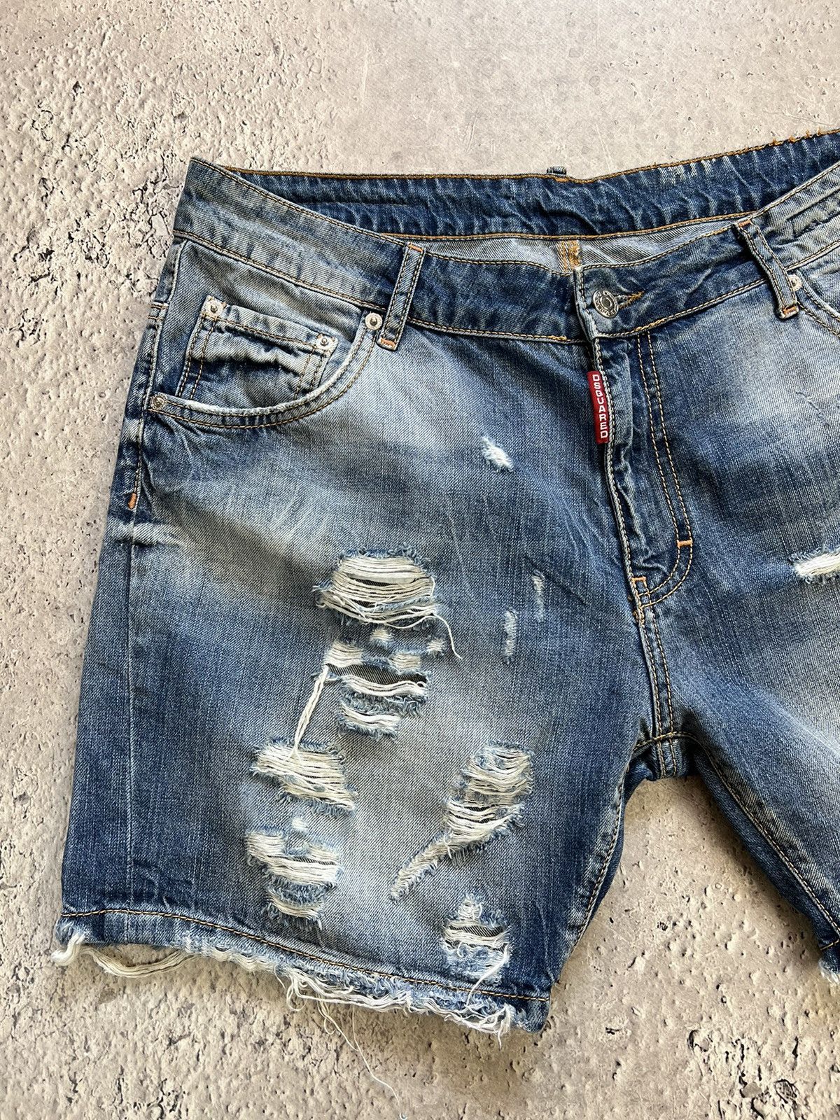 Dsquared2 Dsquared distressed luxury jeans shorts Size US 30 / EU 46 - 3 Thumbnail