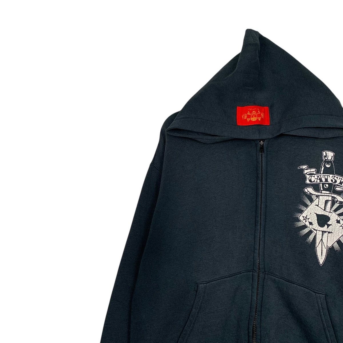 Japanese Brand Japanese Brand Cream Soda Rock n Roll Zipper Hoodie Size US M / EU 48-50 / 2 - 6 Thumbnail