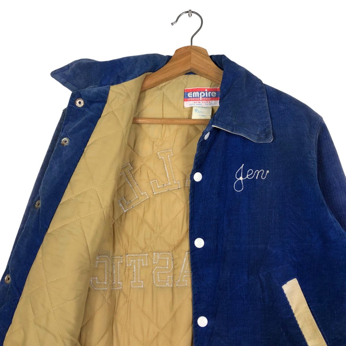Toyo Enterprises 🔥Vintage 70s Cropped Bomber Jacket Empire Good NY UnionMade Size US XS / EU 42 / 0 - 12 Thumbnail