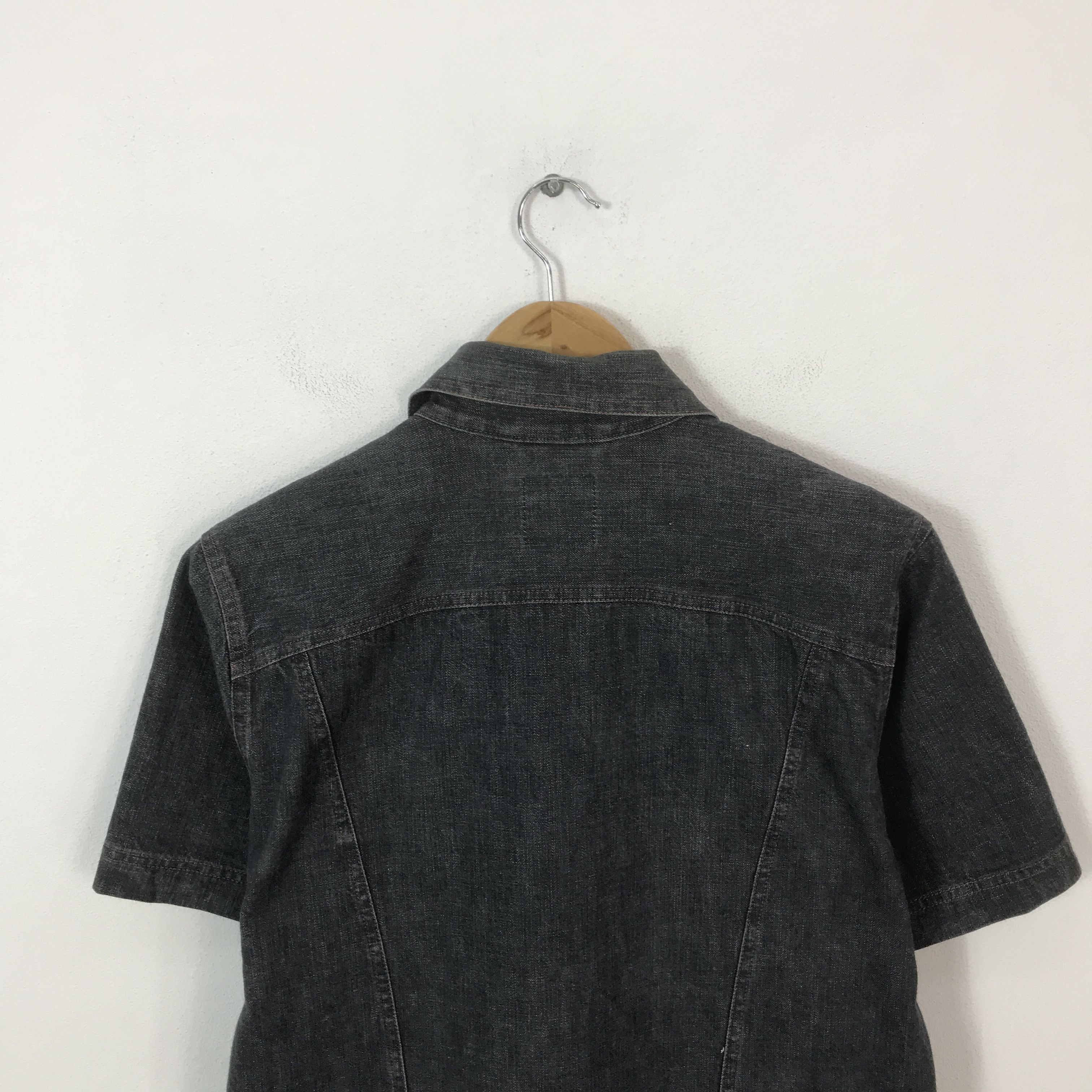 Boycott Boycott Japanese Denim Zipped Shirt style jacket K66B19 Size US L / EU 52-54 / 3 - 4 Thumbnail