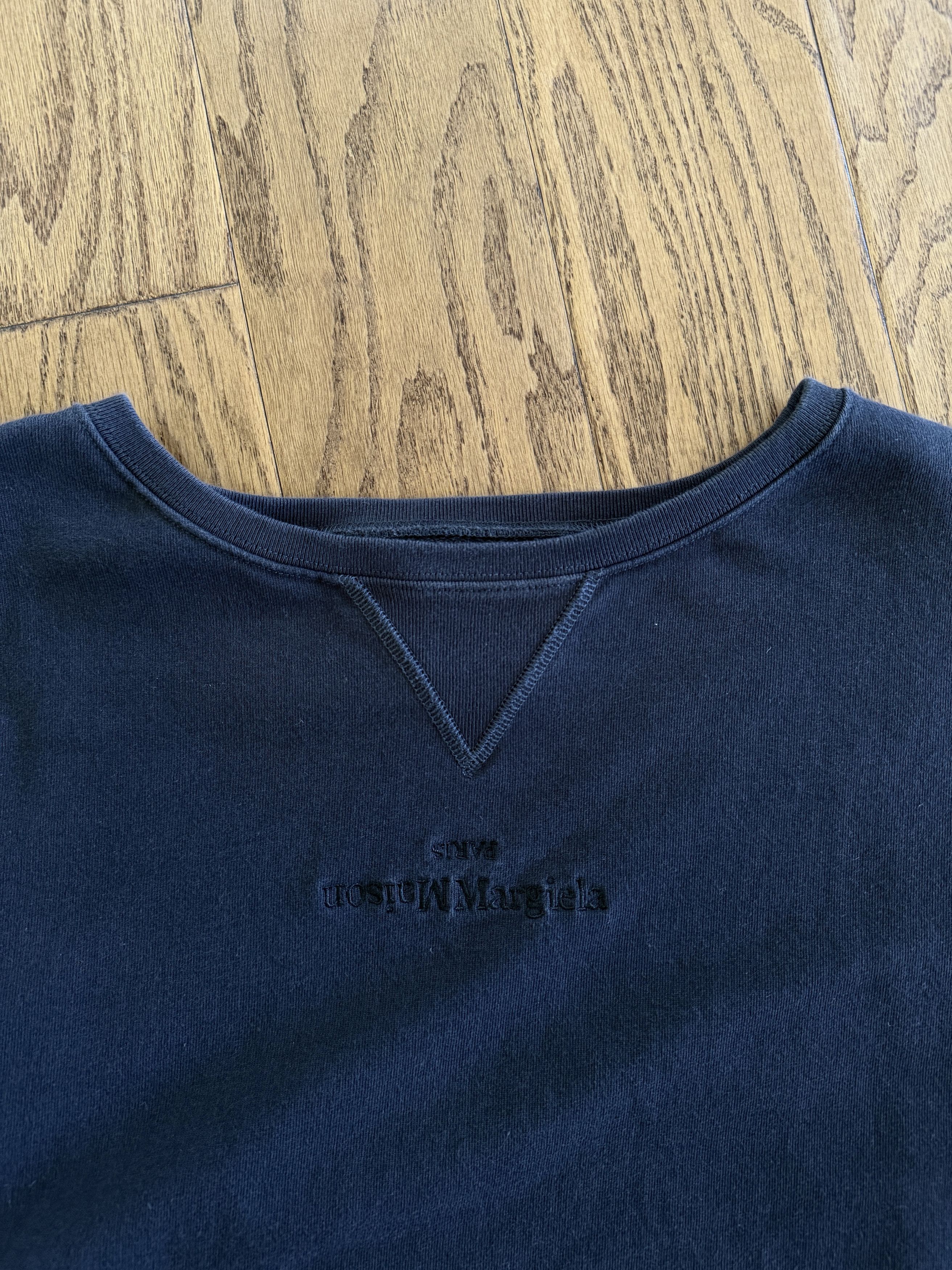 Maison Margiela Maison Margiela Logo Crewneck Size US XL / EU 56 / 4 - 12 Thumbnail