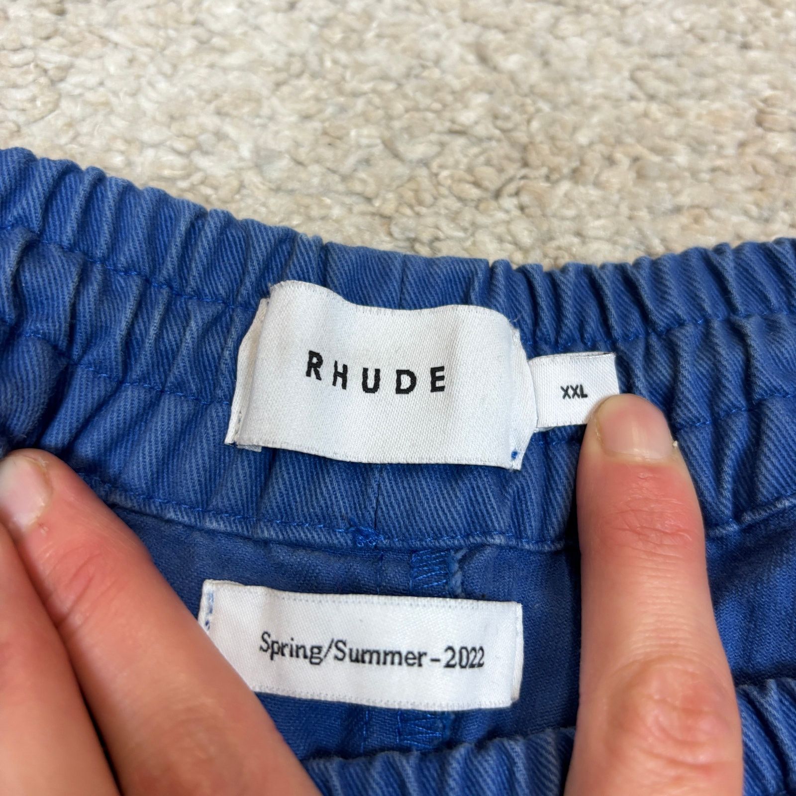 Rhude Rhude Flight Pants SS22 Colorblock Sweatpants Men's 2XL Size US 32 / EU 48 - 5 Thumbnail
