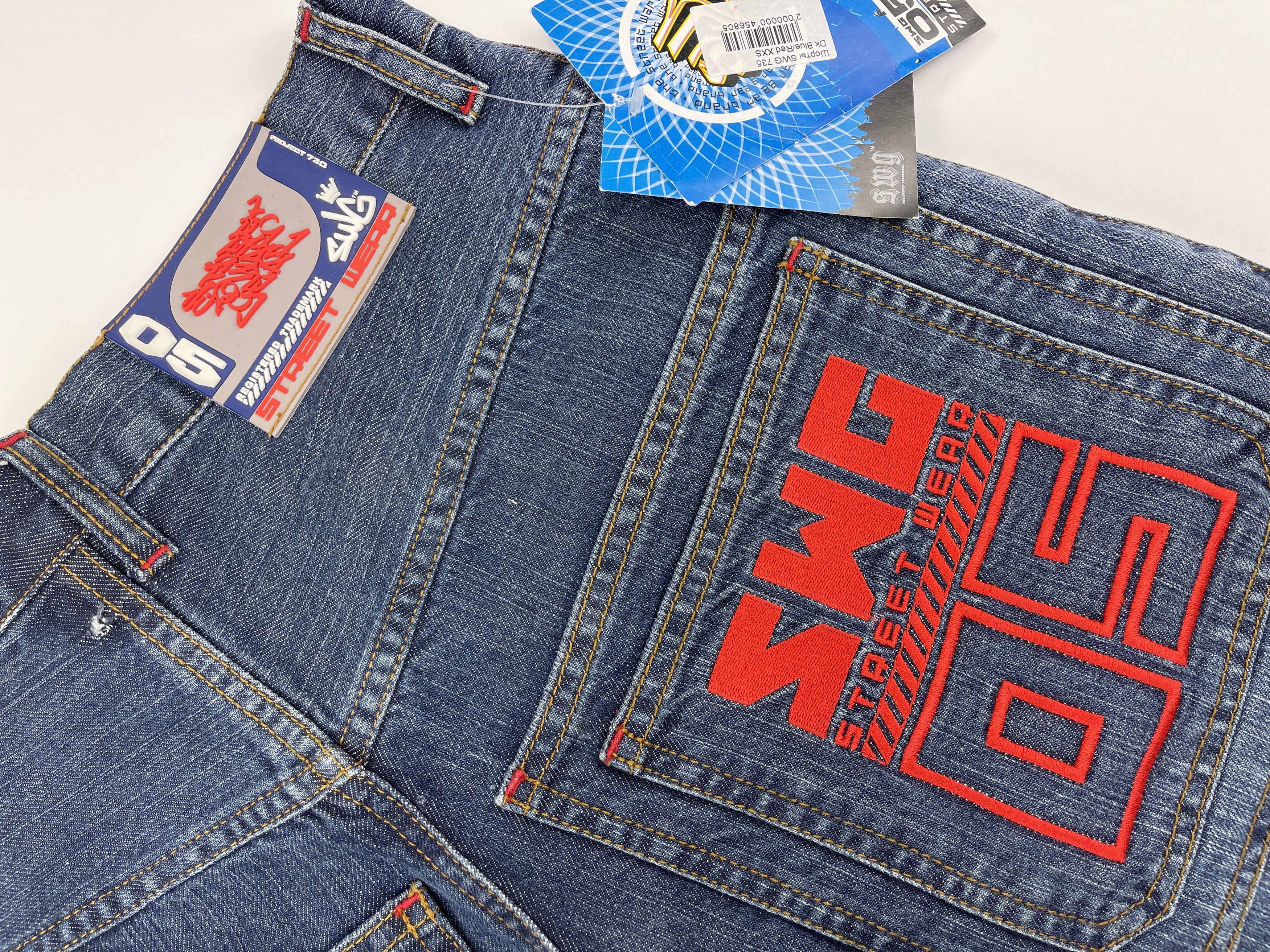 Vintage SWG Street War Gear jeans shorts vintage hip hop 90s size 30 Size US 30 / EU 46 - 8 Thumbnail