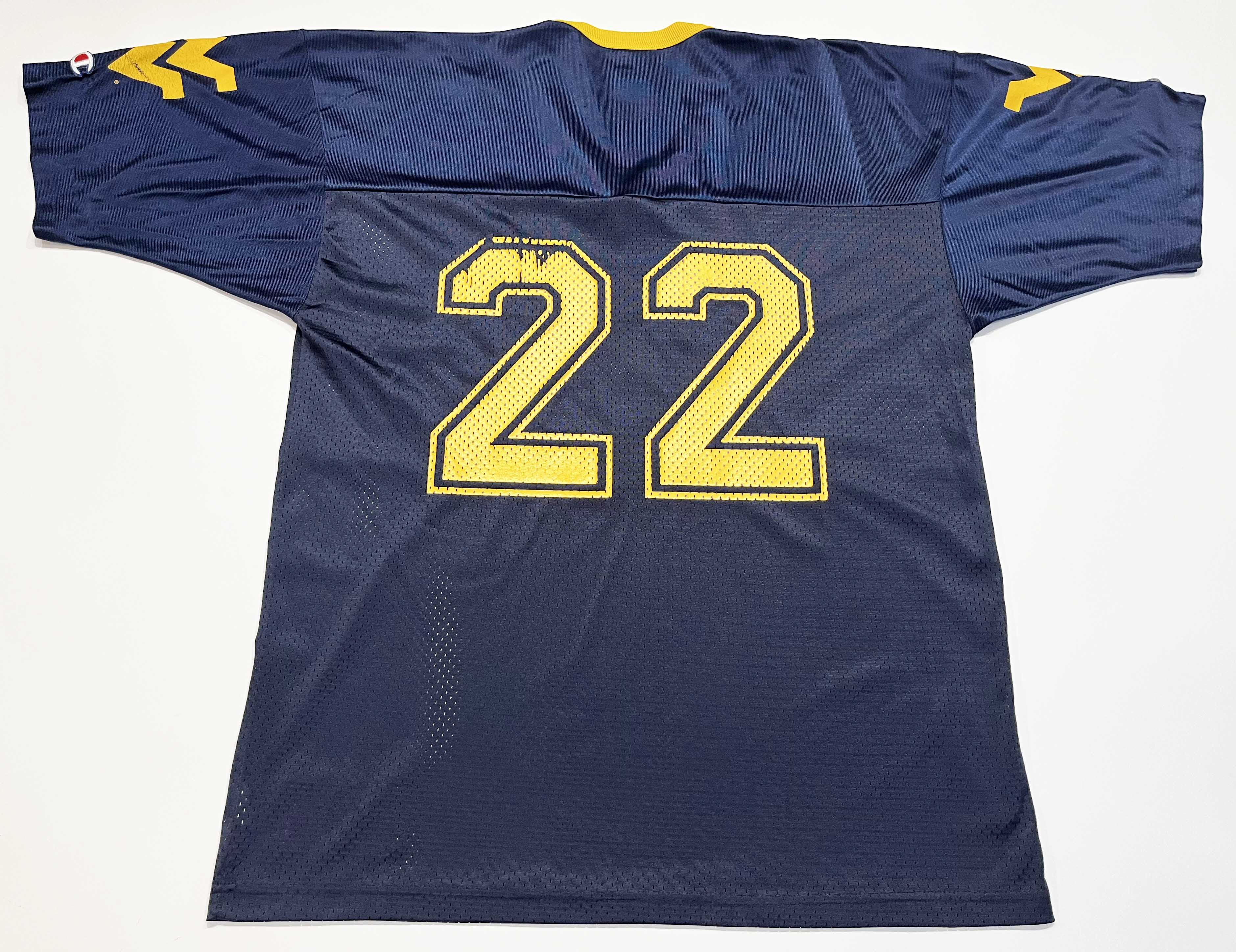 Champion Vintage Champion NCAA West Virginia Mountaineers #22 Jersey Size US M / EU 48-50 / 2 - 5 Thumbnail