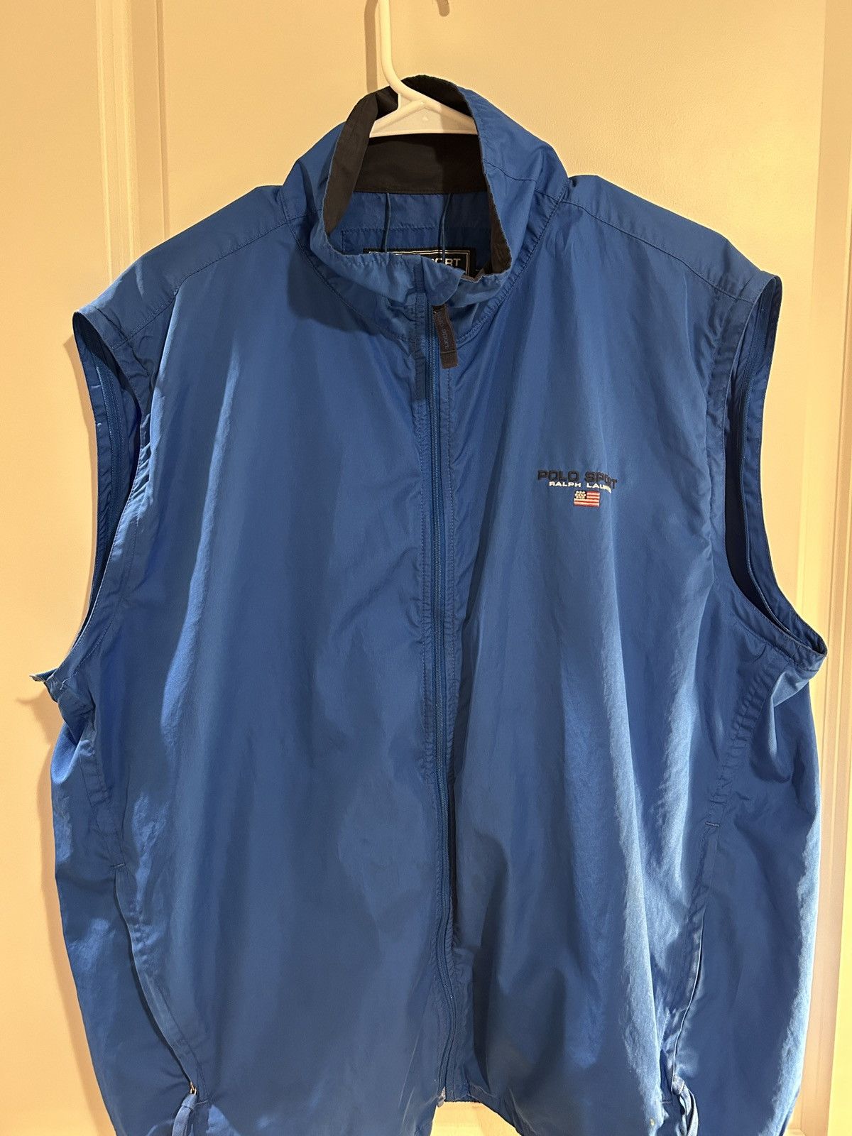 Polo Ralph Lauren × Vintage Vintage Polo Sport Zip Off Sleeve Jacket Size US L / EU 52-54 / 3 - 8 Thumbnail