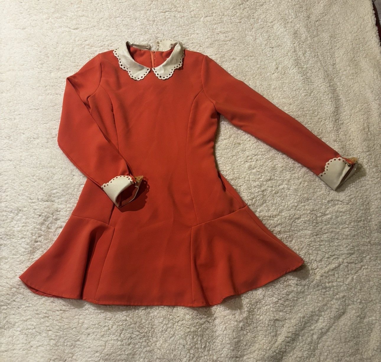 Other Orange mini dress0326 Size XS / US 0-2 / IT 36-38 - 1 Thumbnail
