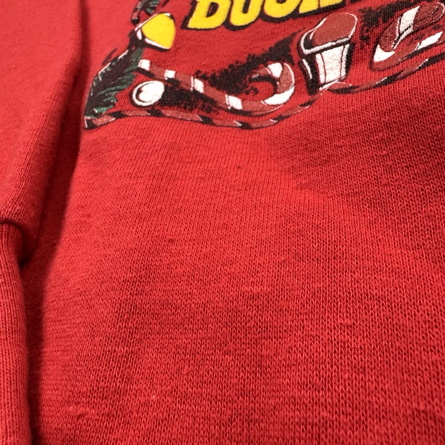 Vintage VINTAGE Duck Head Christmas Sweatshirt Adult Large Red 80s Holiday Crewneck Mens Size US L / EU 52-54 / 3 - 5 Thumbnail