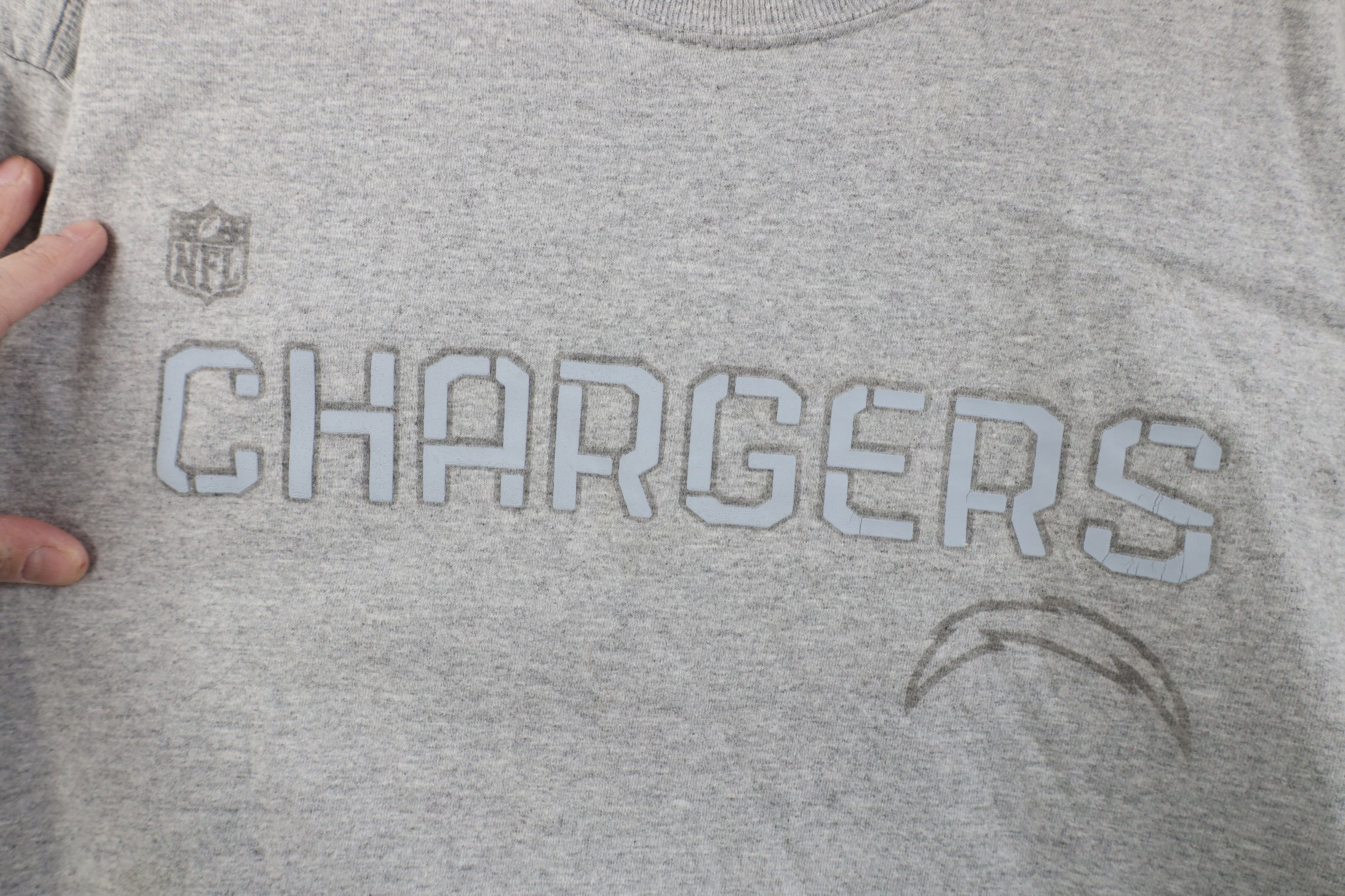 Reebok Vintage Y2K Reebok Los Angeles Chargers Football T-Shirt Size US L / EU 52-54 / 3 - 5 Thumbnail