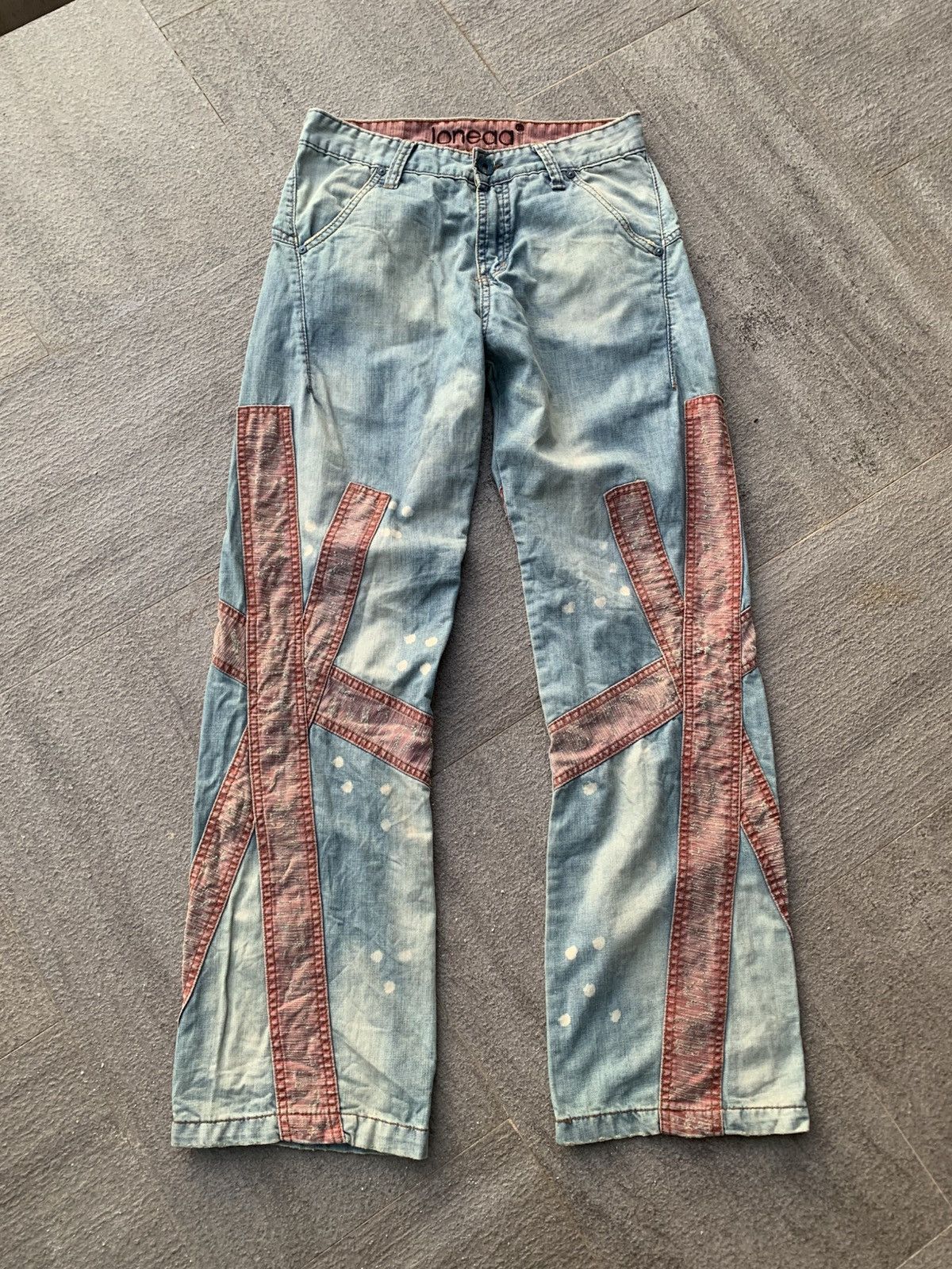 Japanese Brand Joneaa Art Jeans Pants Size US 30 / EU 46 - 1 Thumbnail