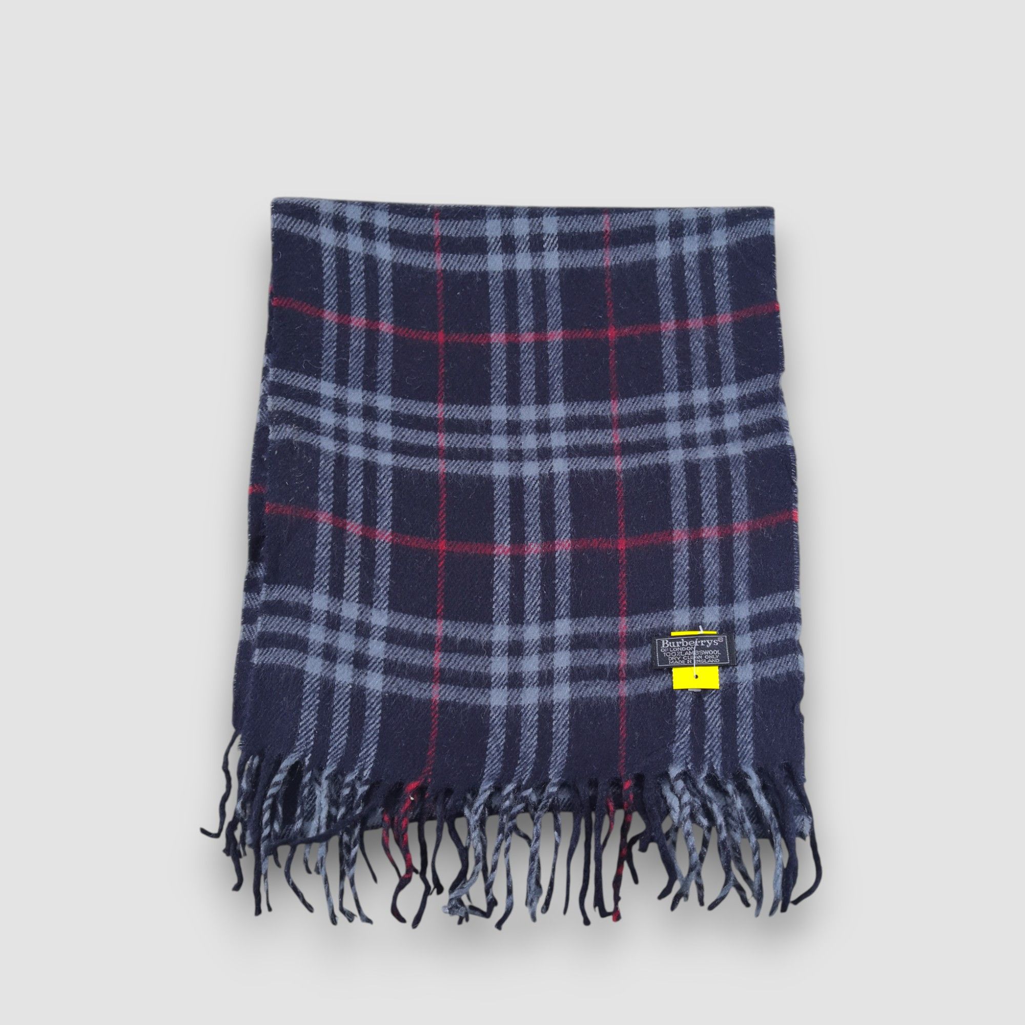 Burberry Vintage Burberry Scarf Wool Cashmere Muffler Scarves Size ONE SIZE - 2 Thumbnail