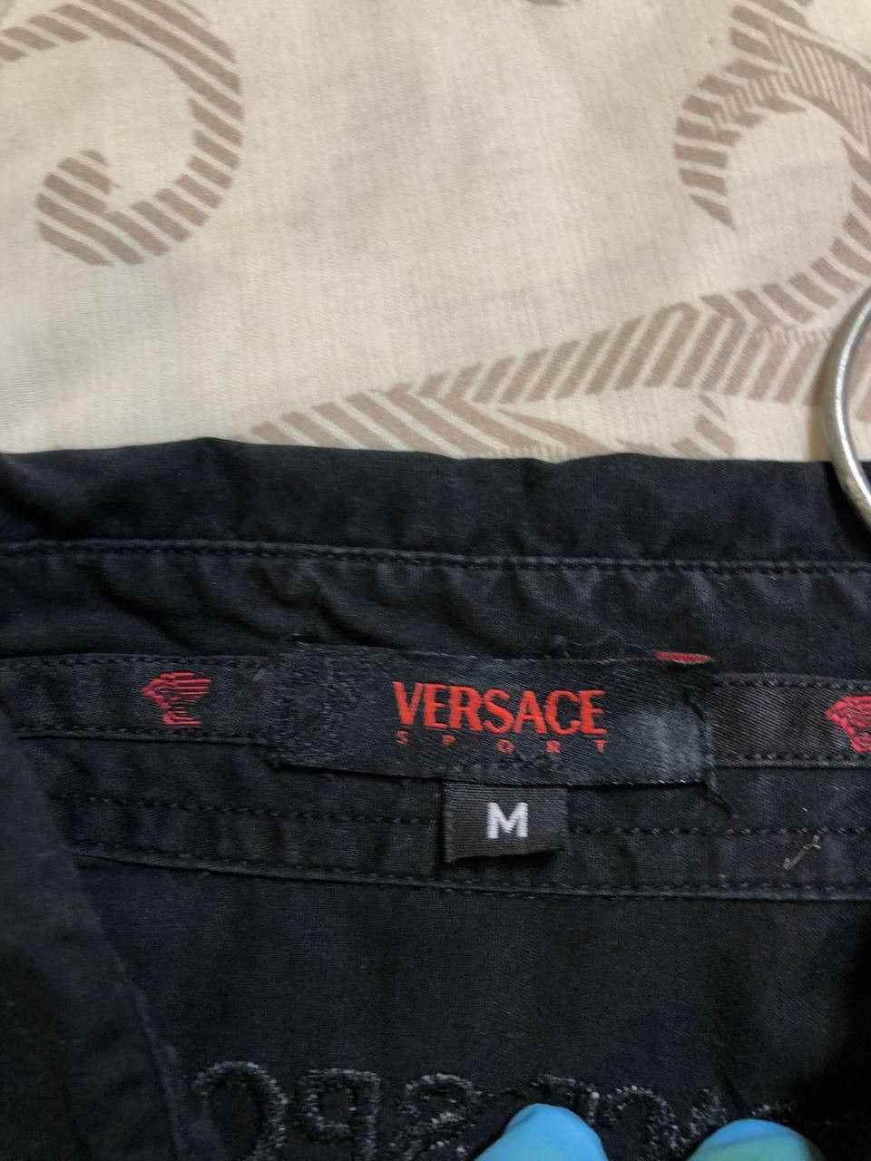 Versace Versace Sport VSRT Racing Team Short Sleeve Shirt Size US M / EU 48-50 / 2 - 2 Thumbnail