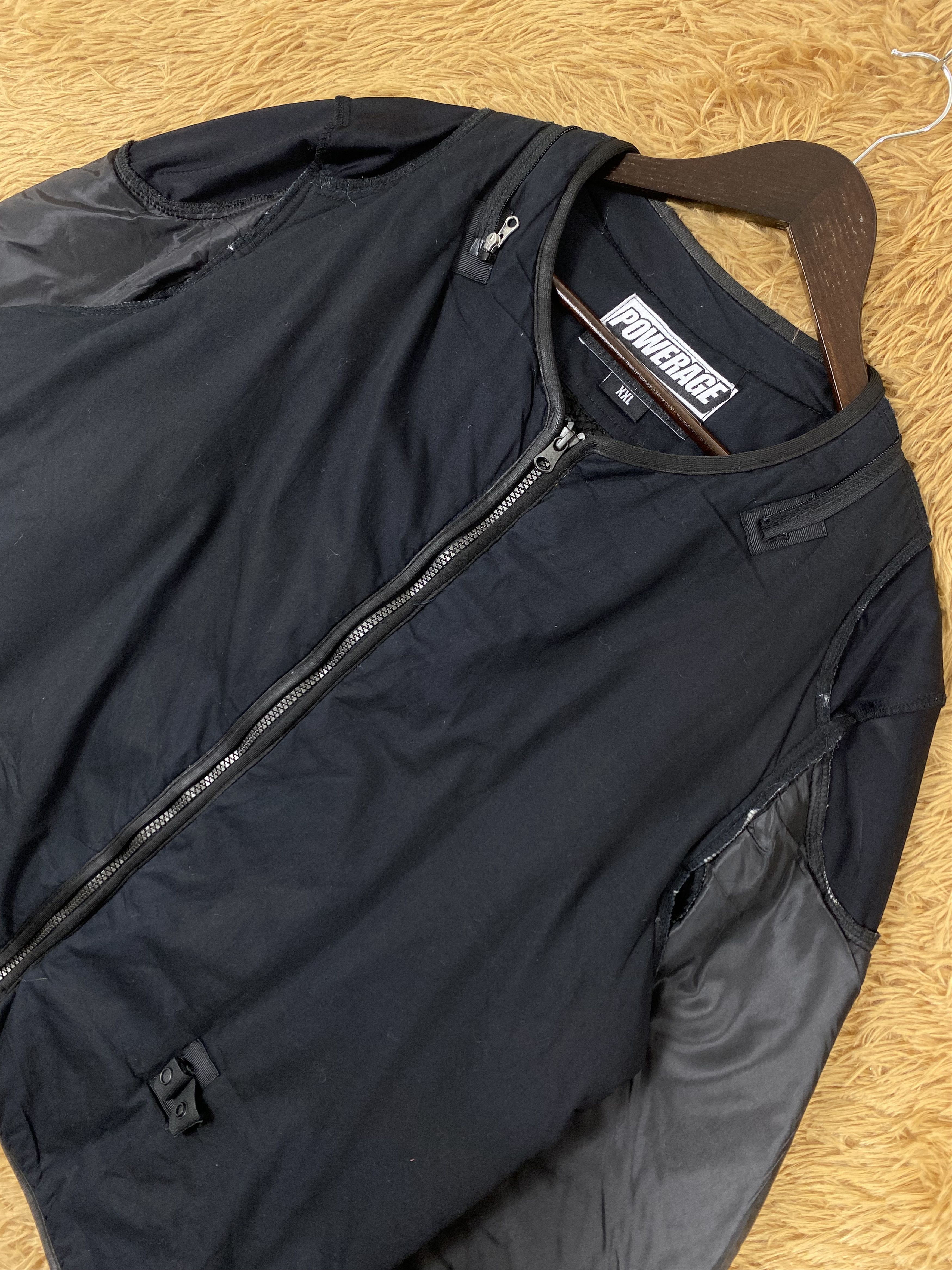 Japanese Brand × Vintage Vintage Powerage Fleece Lining Jacket Size US XXL / EU 58 / 5 - 2 Thumbnail