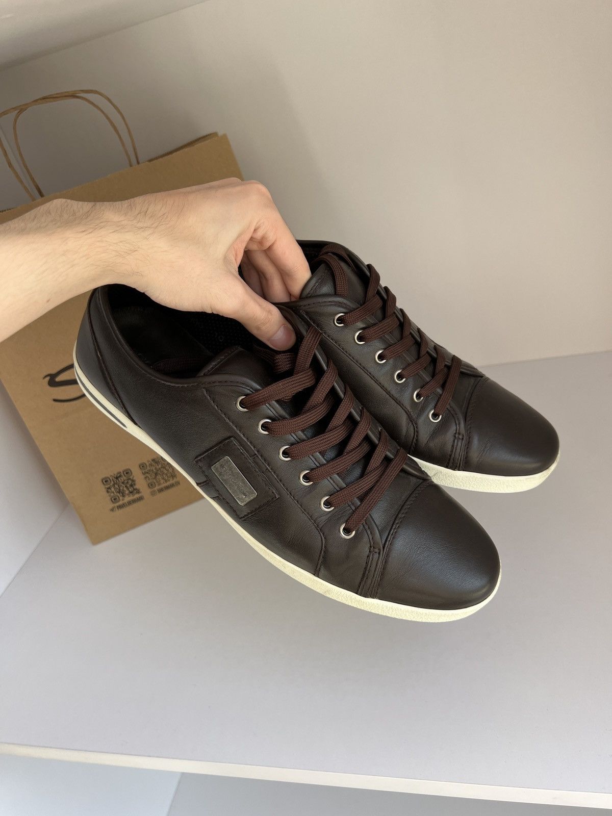 Designer × Dolce & Gabbana × Vintage Vintage Dolce&Gabbana men trainers sneakers shoes Size US 10 / EU 43 - 10 Thumbnail