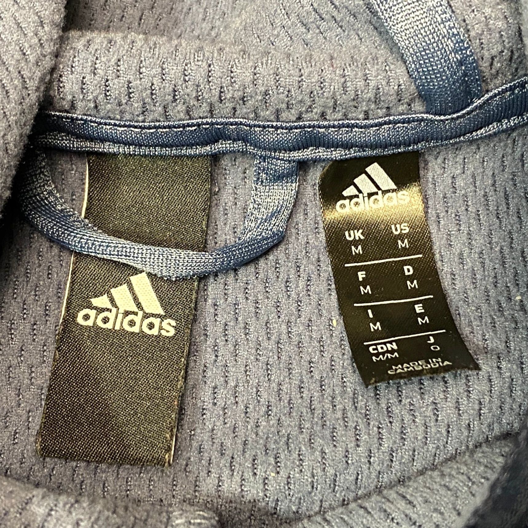 Adidas Adidas Climawarm Sweatshirt Men's Medium Hoodie Blue Polyester 7484 Size US M / EU 48-50 / 2 - 7 Thumbnail