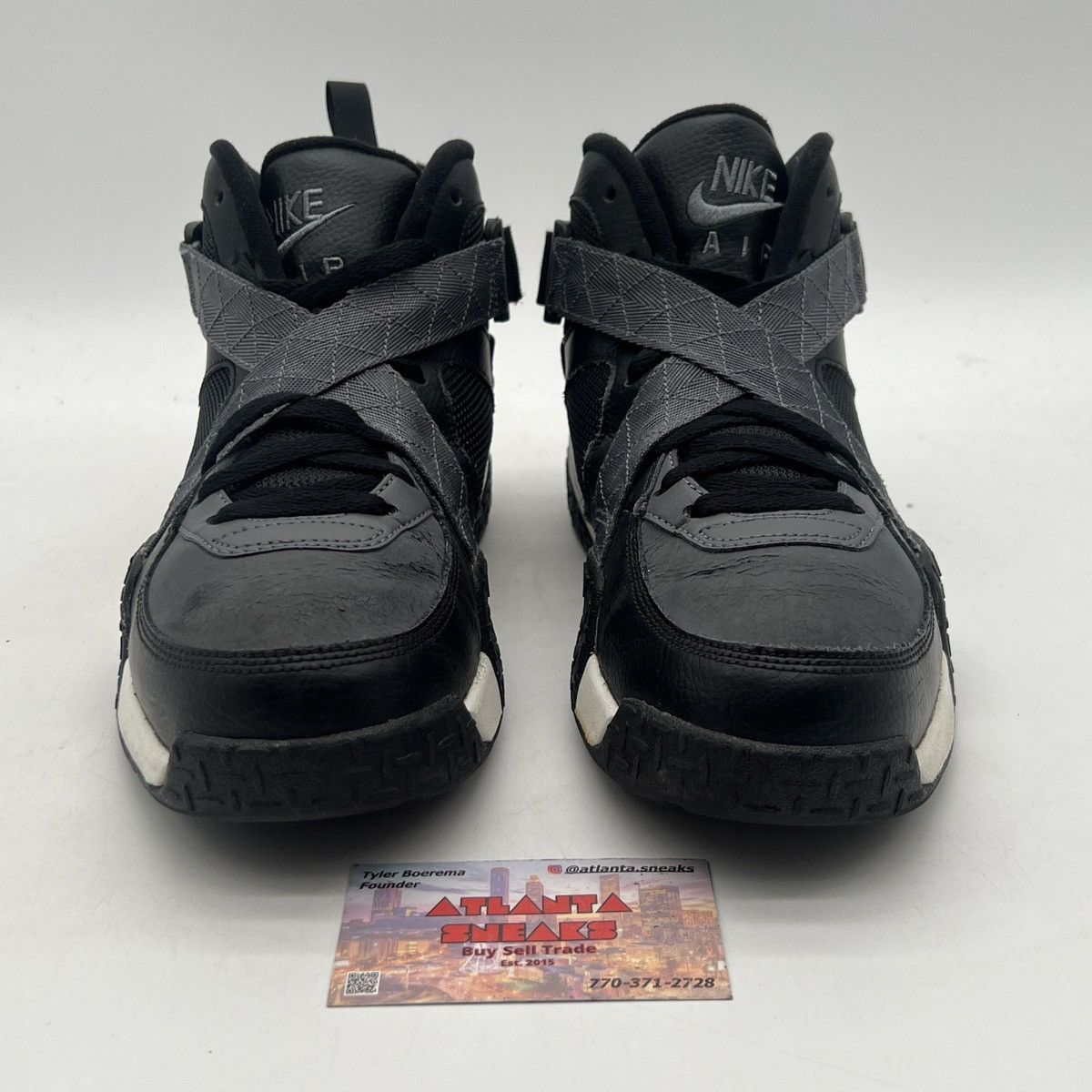 Nike Air raid black flint grey Size US 10.5 / EU 43-44 - 2 Thumbnail