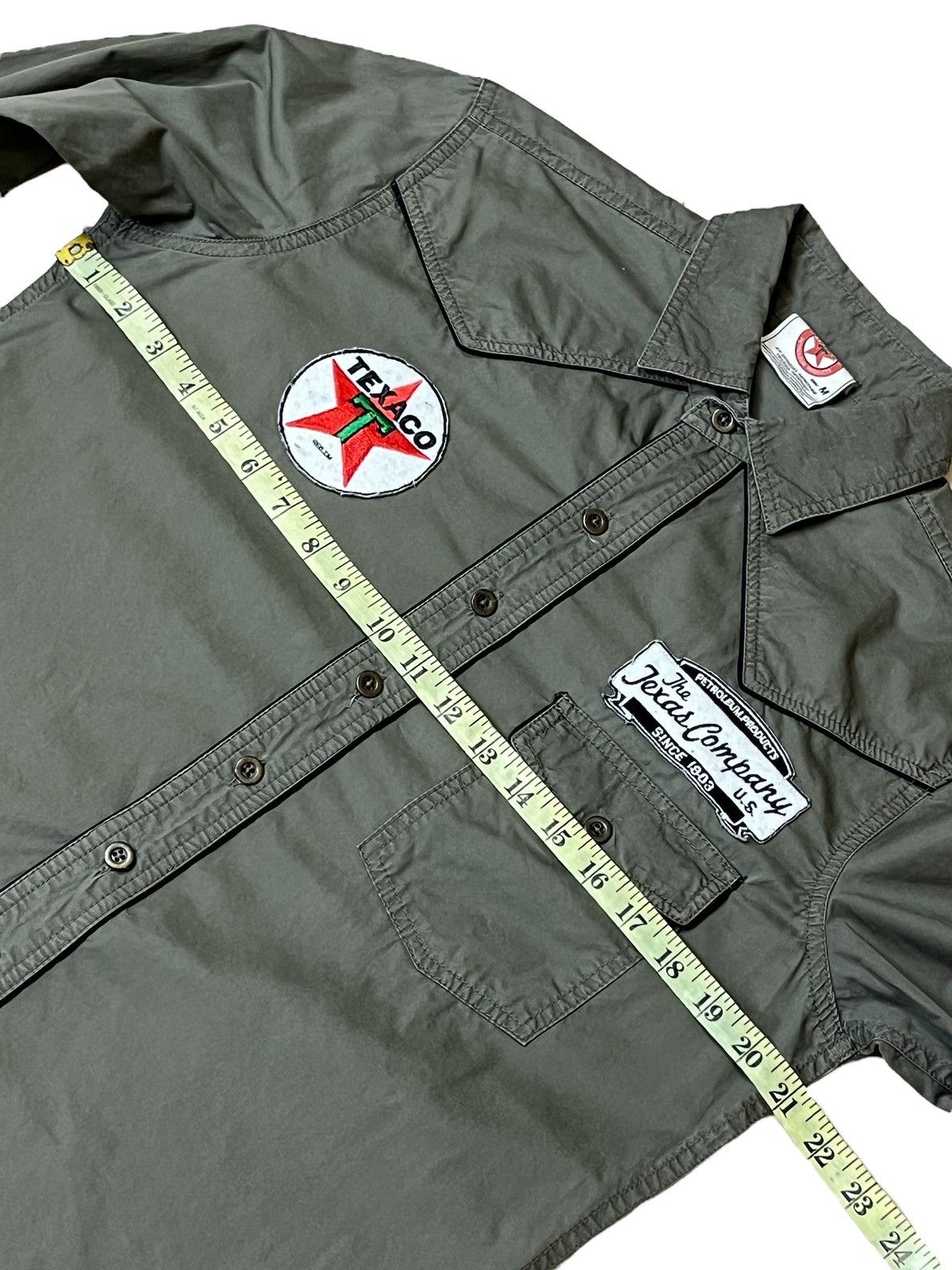 American Apparel GRAIL🔥TEXACO USA PETROLEUM TEXAS COMPANY BUTTON UPS SHIRT Size US M / EU 48-50 / 2 - 10 Thumbnail