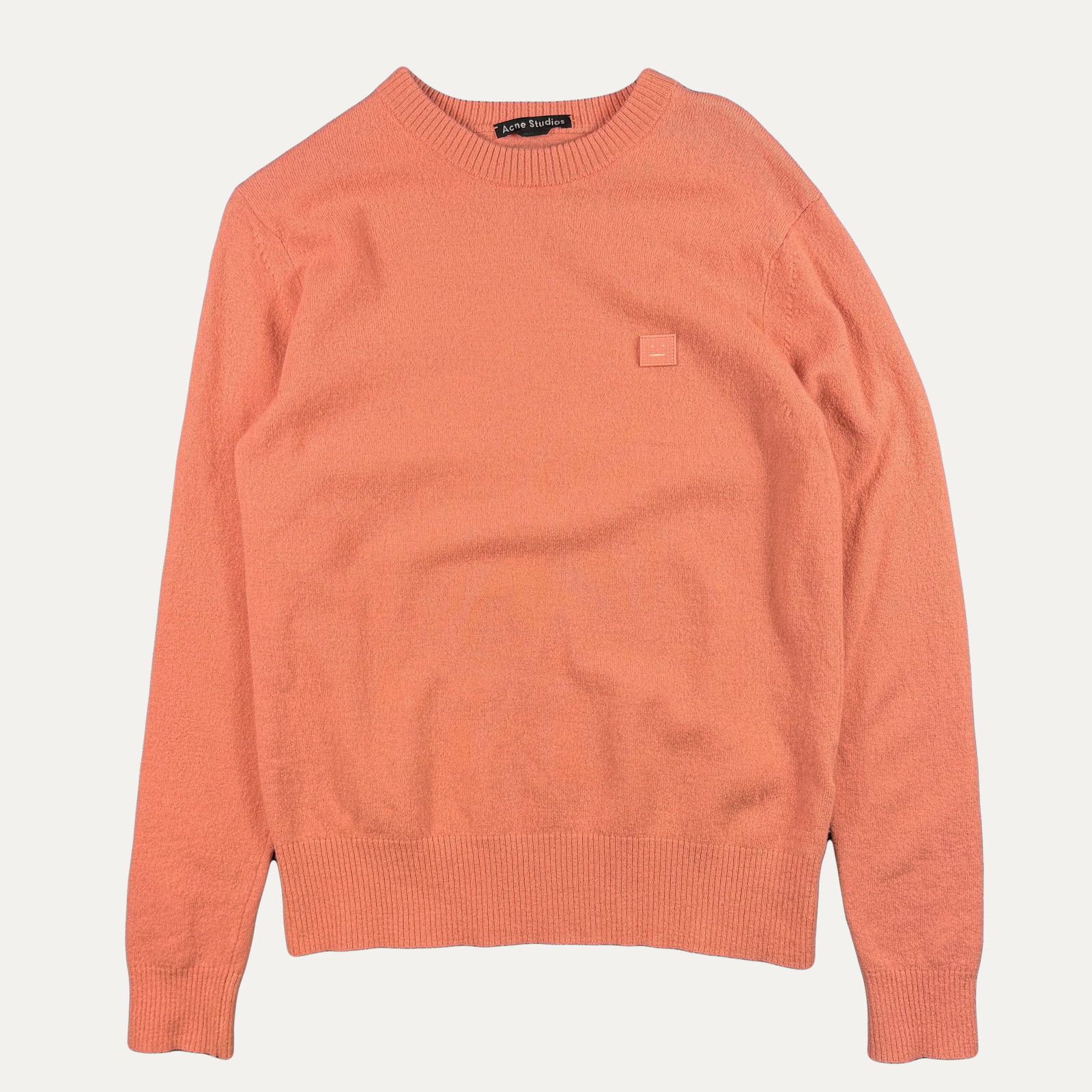 Acne Studios Acne Studios Face Logo Crewneck Sweatshirt Size US S / EU 44-46 / 1 - 1 Thumbnail
