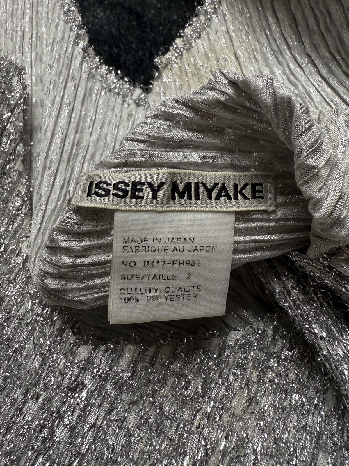 Issey Miyake Issey Miyake Metallic Sleeveless Midi Dress Size XS / US 0-2 / IT 36-38 - 5 Thumbnail