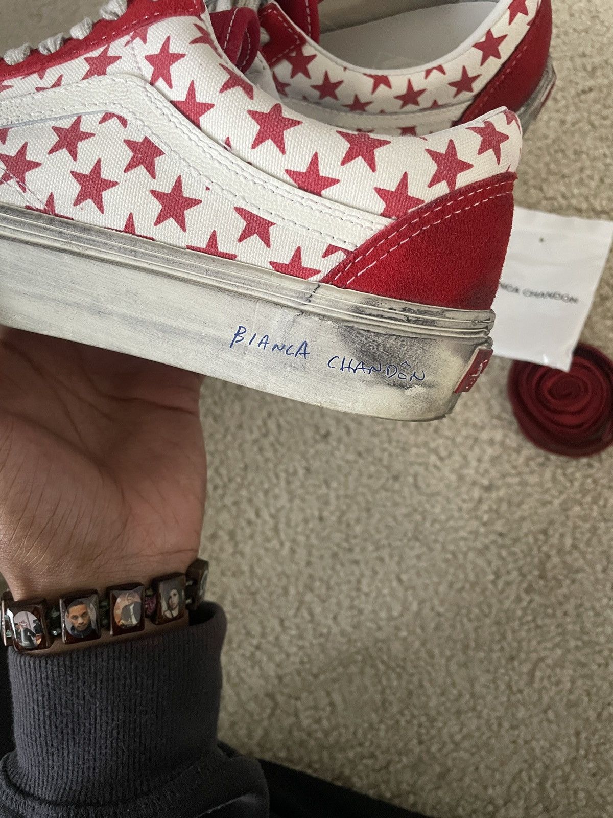 BIANCA CHANDON × Vans Bianca Chandon X Vans Vault OG Old Skool Size US 8.5 / EU 41-42 - 5 Thumbnail