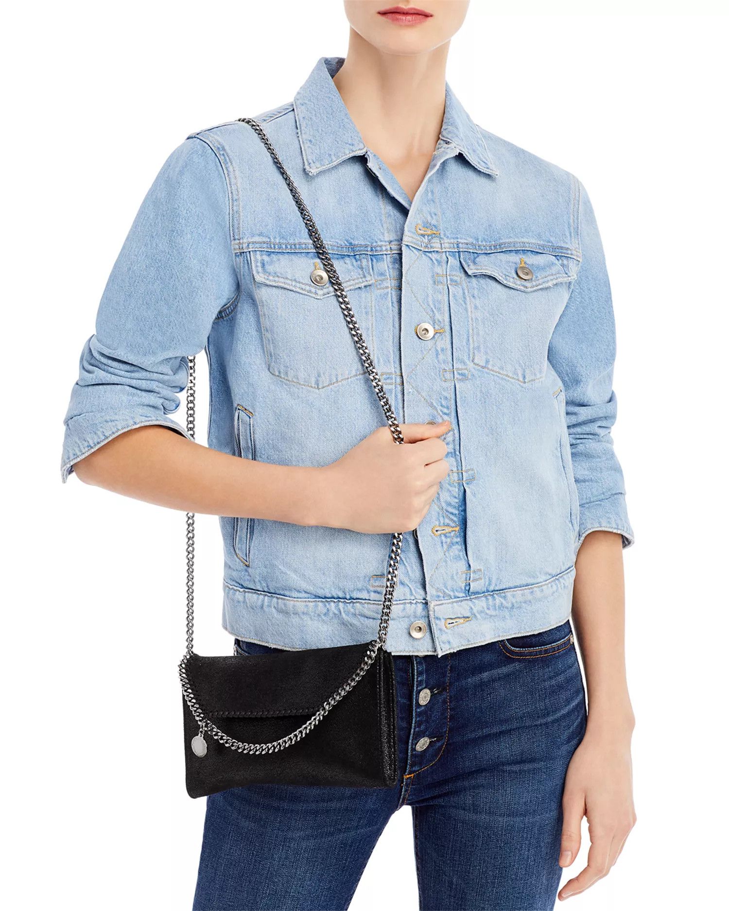 Stella McCartney os11x1225 Size: OS / Falabella Mini Crosssbody Bag in Black Size ONE SIZE - 2 Thumbnail