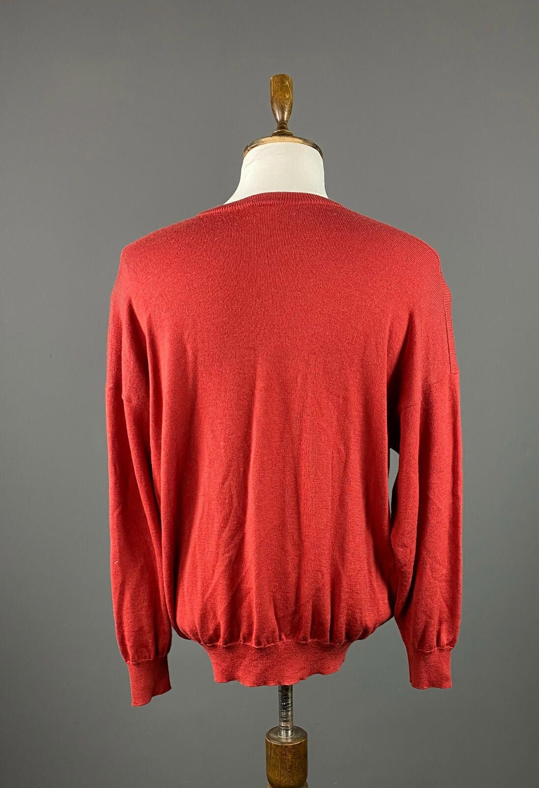 Lacoste Men Vintage Chemise Lacoste Red Wool Sweater Size 8 Size US M / EU 48-50 / 2 - 5 Thumbnail