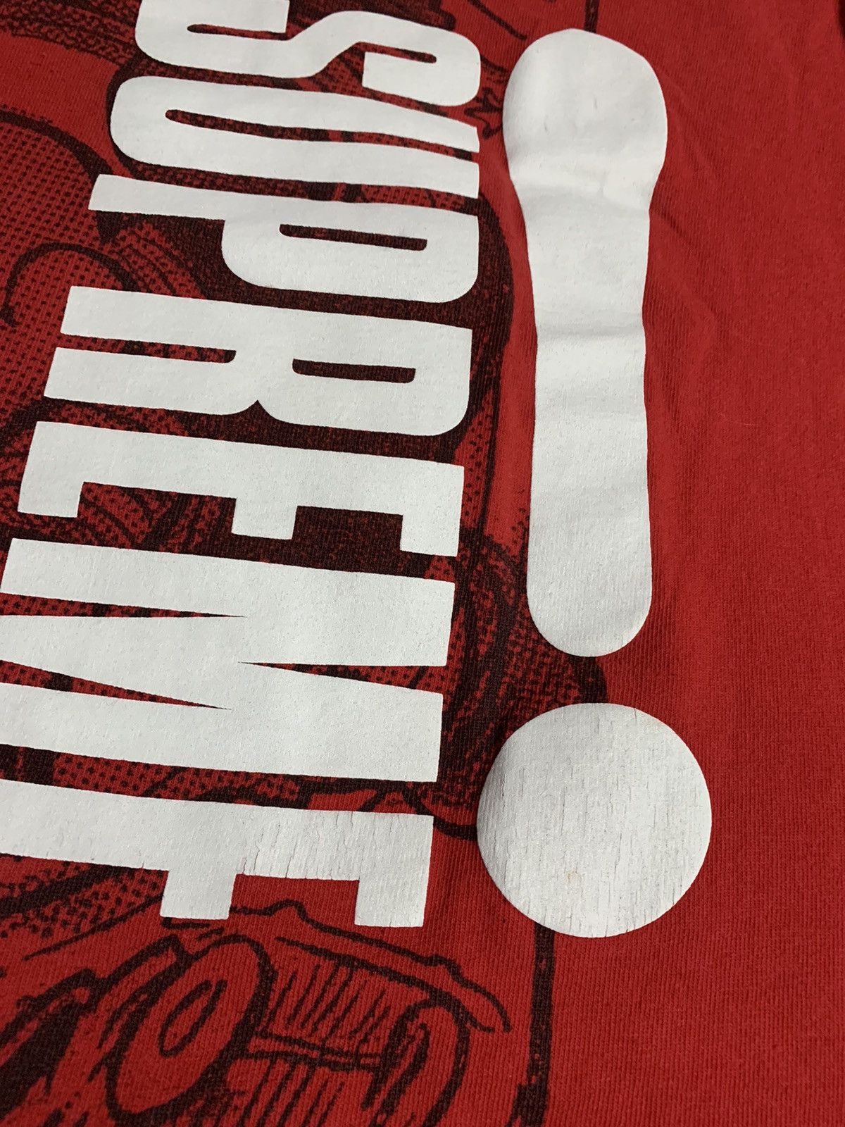 Supreme Supreme Oh Shit! Tee SS09 Size US M / EU 48-50 / 2 - 2 Thumbnail