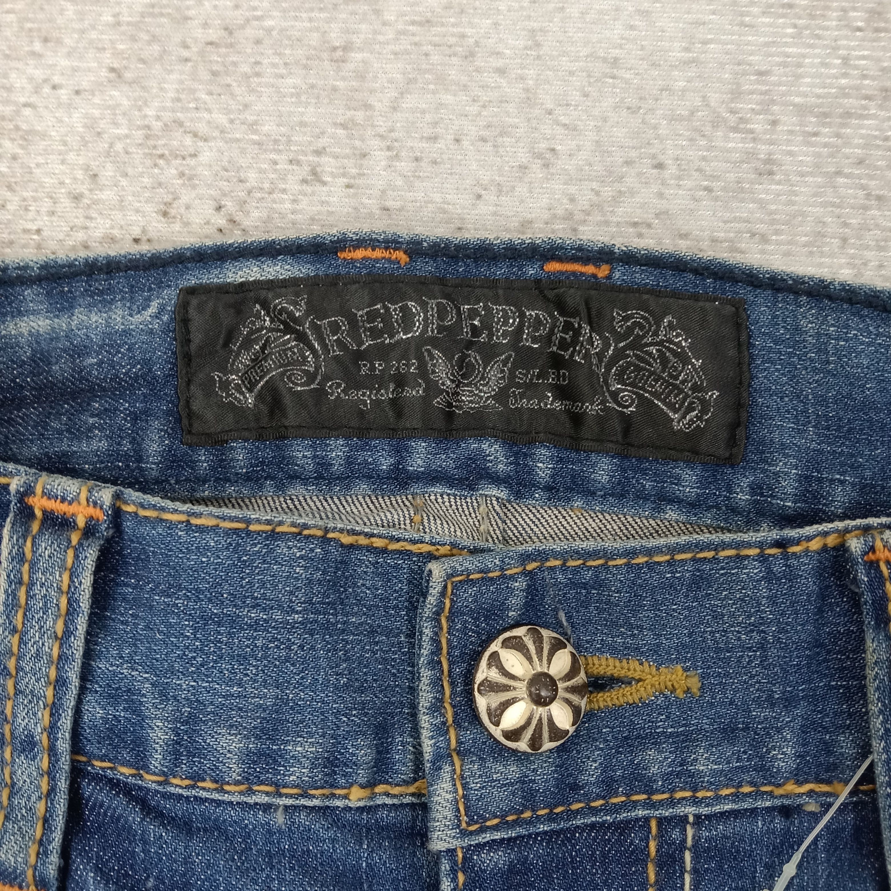 Japanese Brand Red Pepper Japanese Brand Denim Jeans C258N8 Size US 32 / EU 48 - 7 Thumbnail