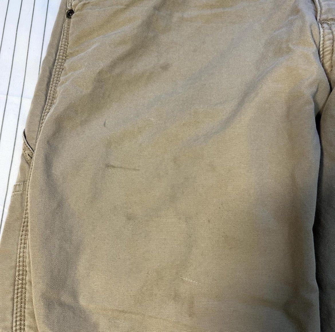 Vintage × Wrangler 34x30 Wrangler Fleece Lined Cargo Pants Size US 34 / EU 50 - 6 Thumbnail