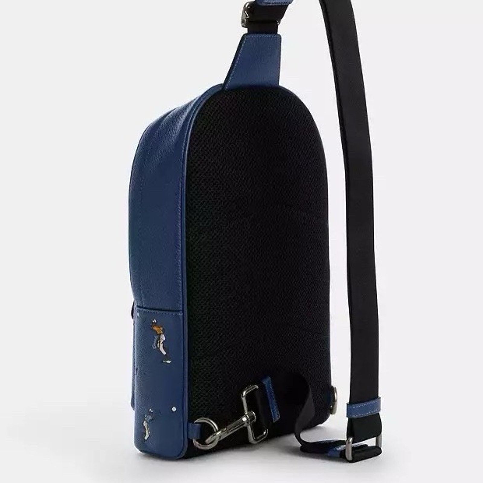 Coach NWT Coach MEN'S West Pack Star/Baseball CAX48 Deep Blue Size ONE SIZE - 7 Thumbnail