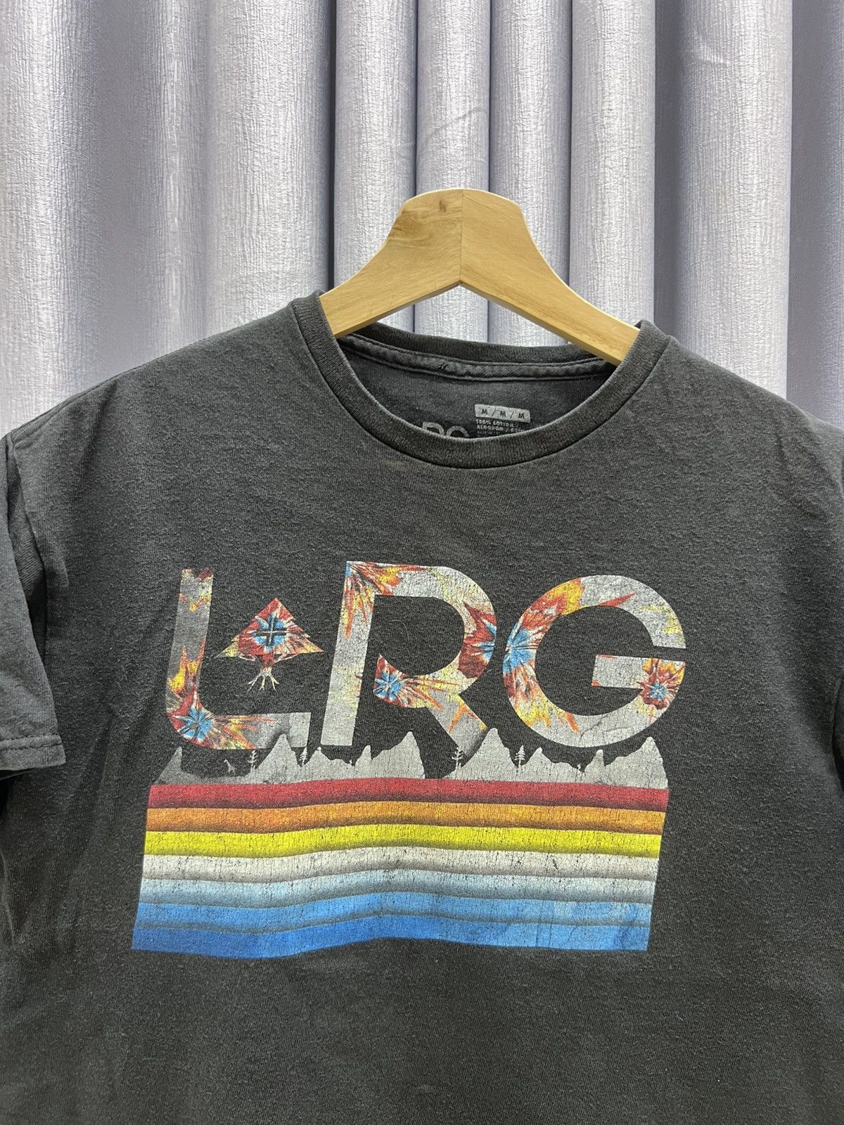 LRG Y2K Thrashed Faded LRG Skate Tee Size US M / EU 48-50 / 2 - 2 Thumbnail