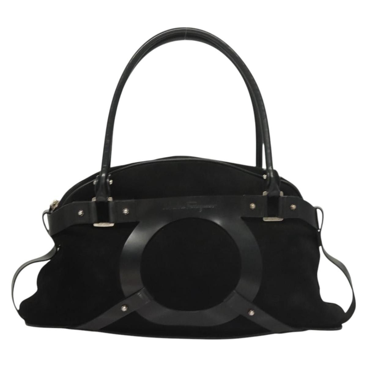 Salvatore Ferragamo Salvatore Ferragamo Gancini handbag Suede Size ONE SIZE - 1 Thumbnail