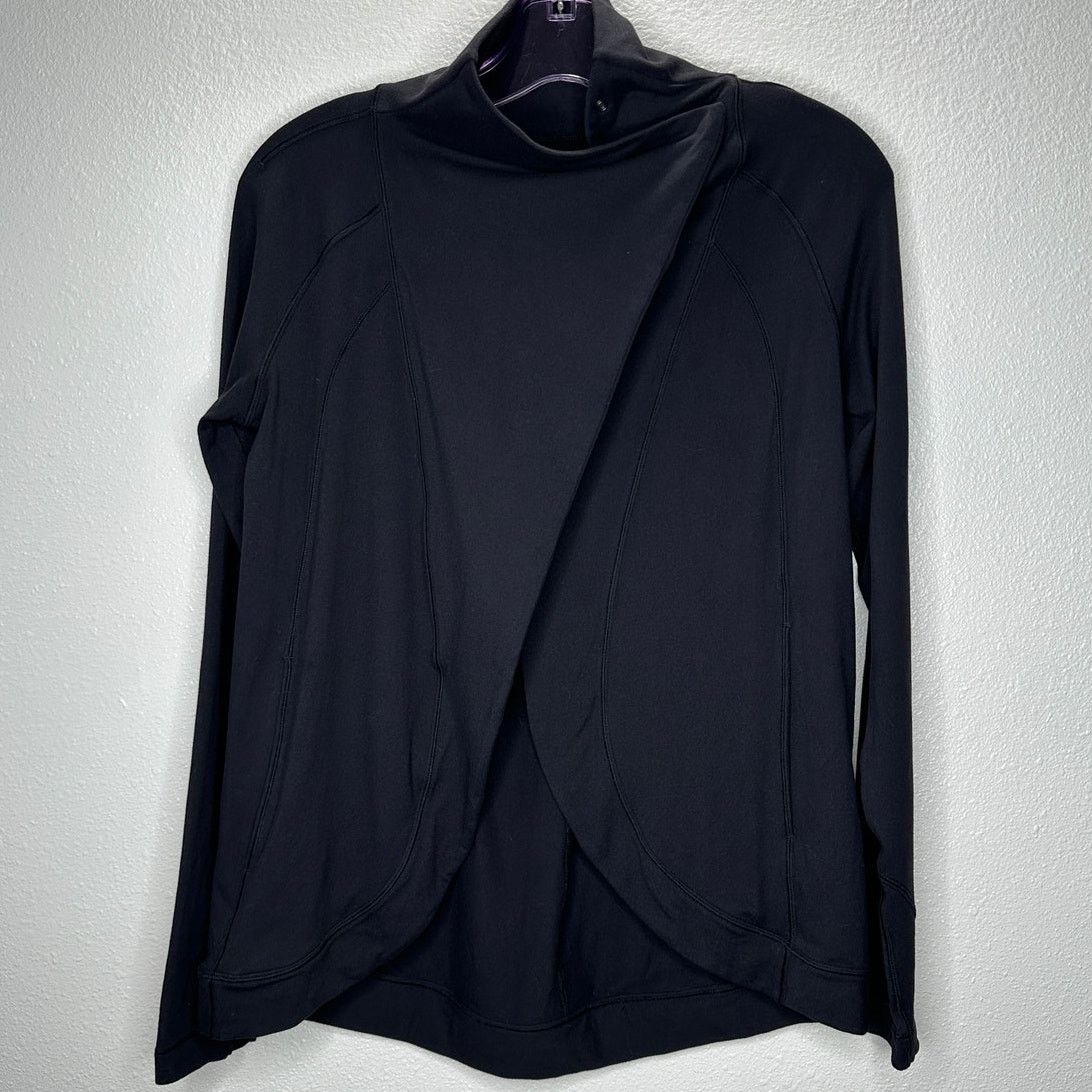 Lululemon Lululemon Black Cardigan Style Snap Neck Button Collar 4 Size S / US 4 / IT 40 - 5 Thumbnail