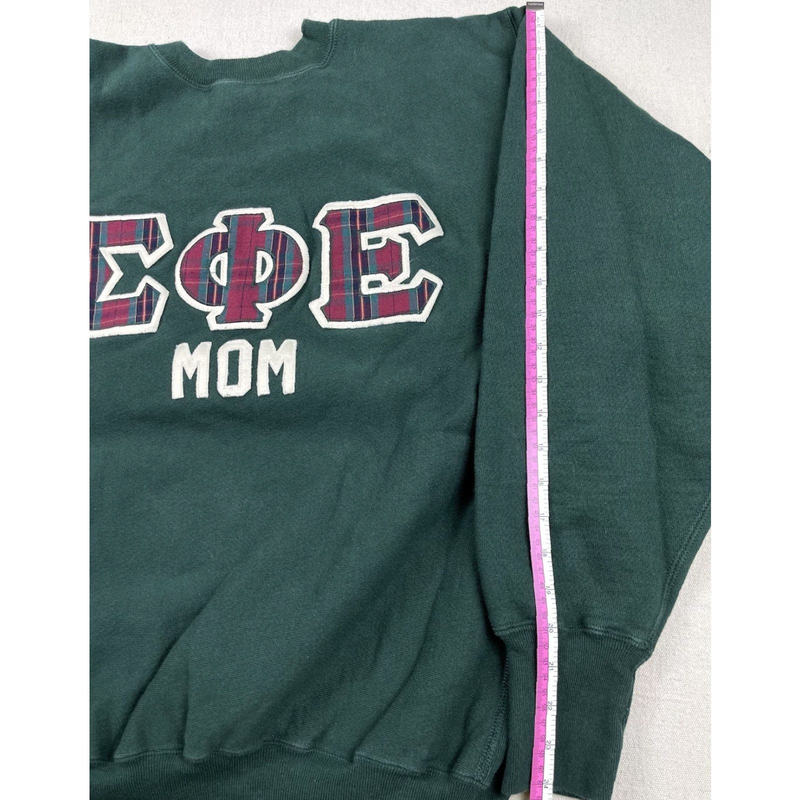 Champion VINTAGE Champion Sweatshirt Reverse Weave Sigma Phi Epsilon Fraternity XL Green 90s USA Mens Regular Pullover Reversible Size US XL / EU 56 / 4 - 6 Thumbnail