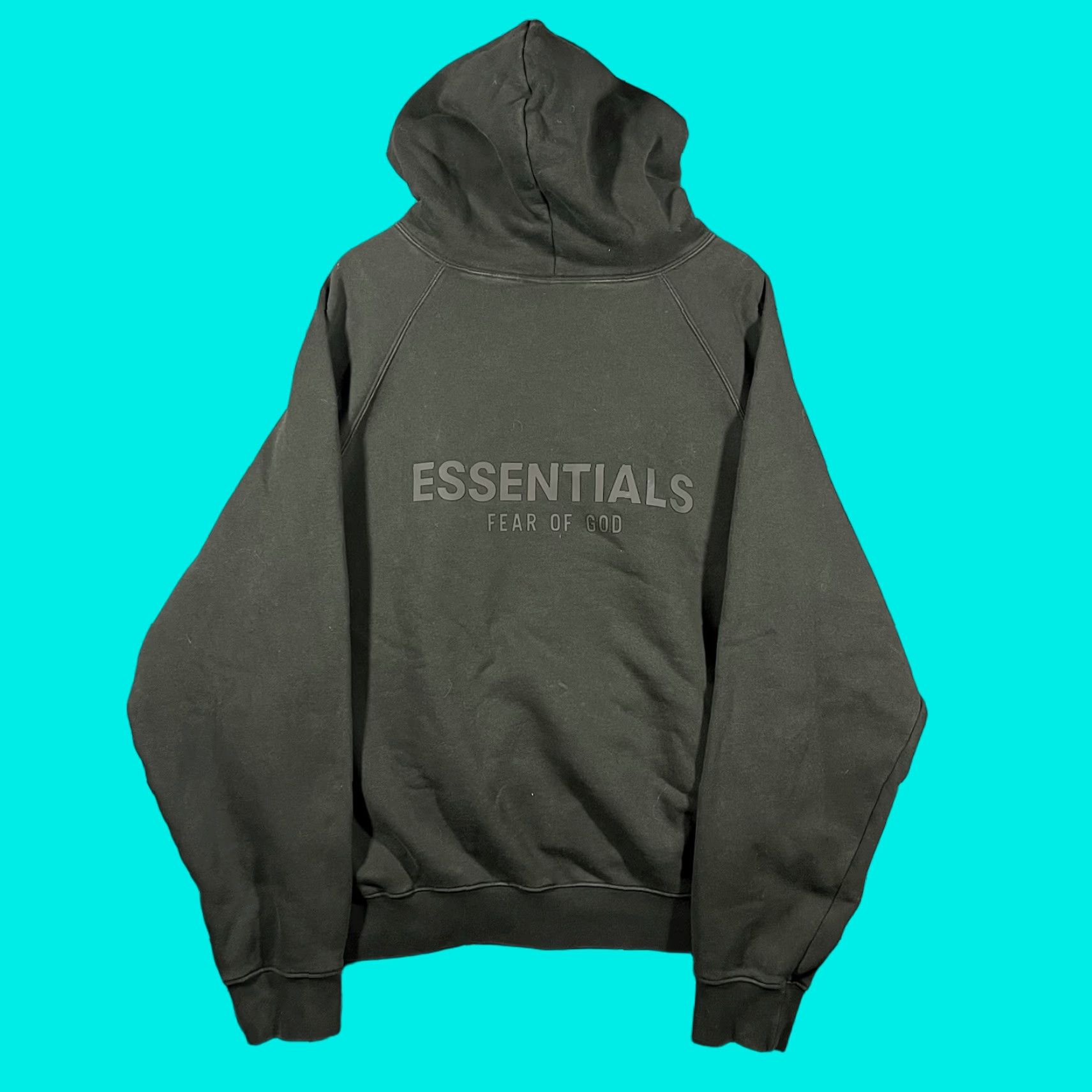 Fear of God Fear Of God Essentials Hoodie Sweatshirt Black Mens XL FOG Size US XL / EU 56 / 4 - 1 Thumbnail