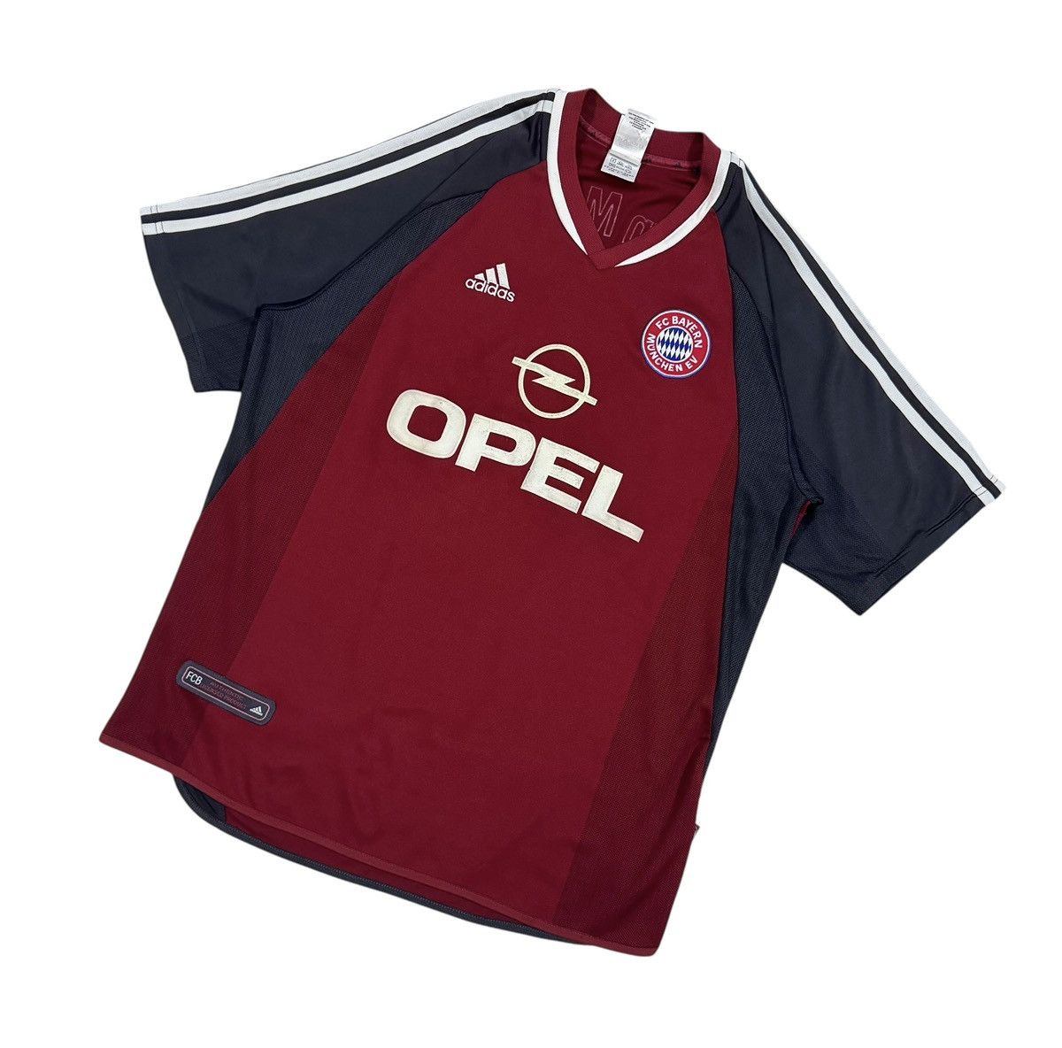 Adidas Vtg🔥2001-2002 Home Jersey Bayern Munich Football Club Size US L / EU 52-54 / 3 - 6 Thumbnail