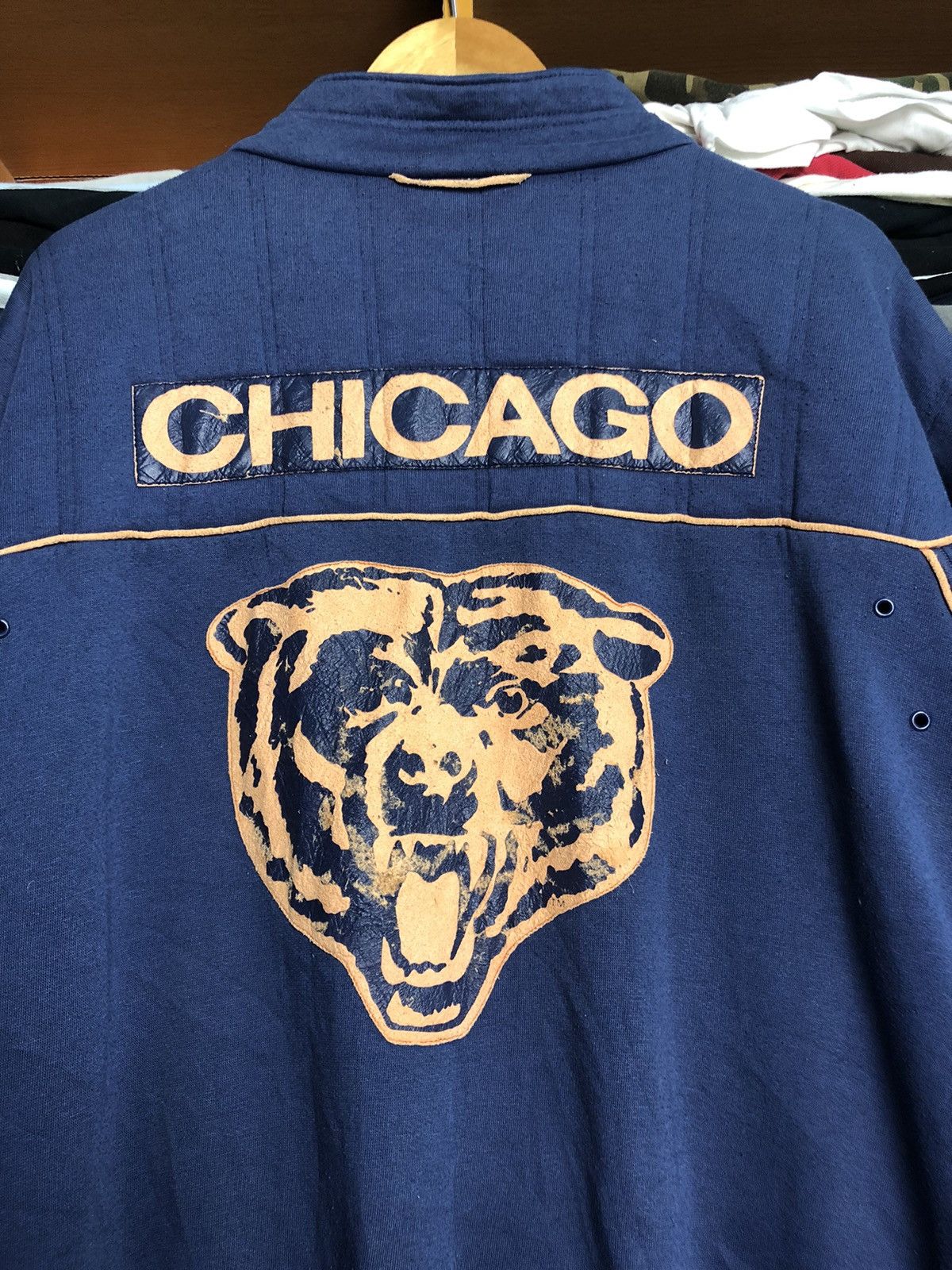 NFL × Nike × Vintage 🔥Rare Vintage🔥90s Nike NFL Chicago Bears Sweater Size US XL / EU 56 / 4 - 2 Thumbnail