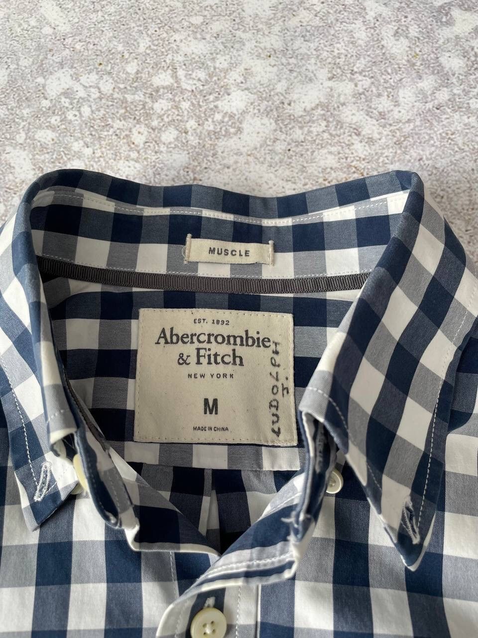 Abercrombie & Fitch × If Six Was Nine × Vintage Vintage Abercrombie & Fitch Shirts Patchwork Logo Y2K Rare Size US M / EU 48-50 / 2 - 4 Thumbnail