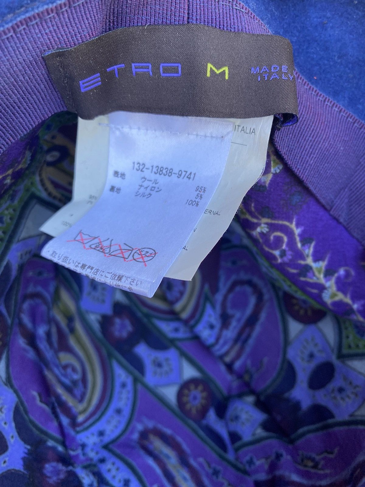 Etro ETRO ITALY WOOL HAT Size ONE SIZE - 6 Thumbnail